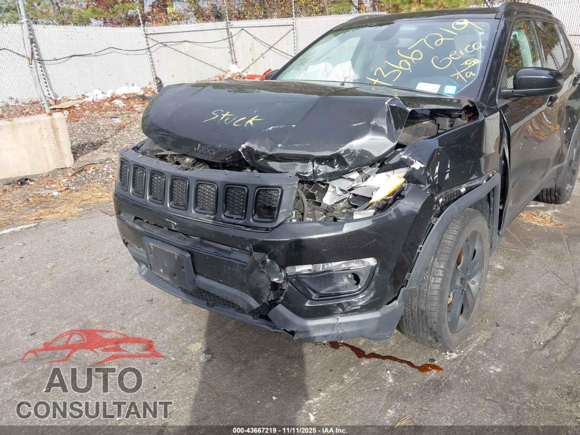 JEEP COMPASS 2019 - 3C4NJDBB7KT838881