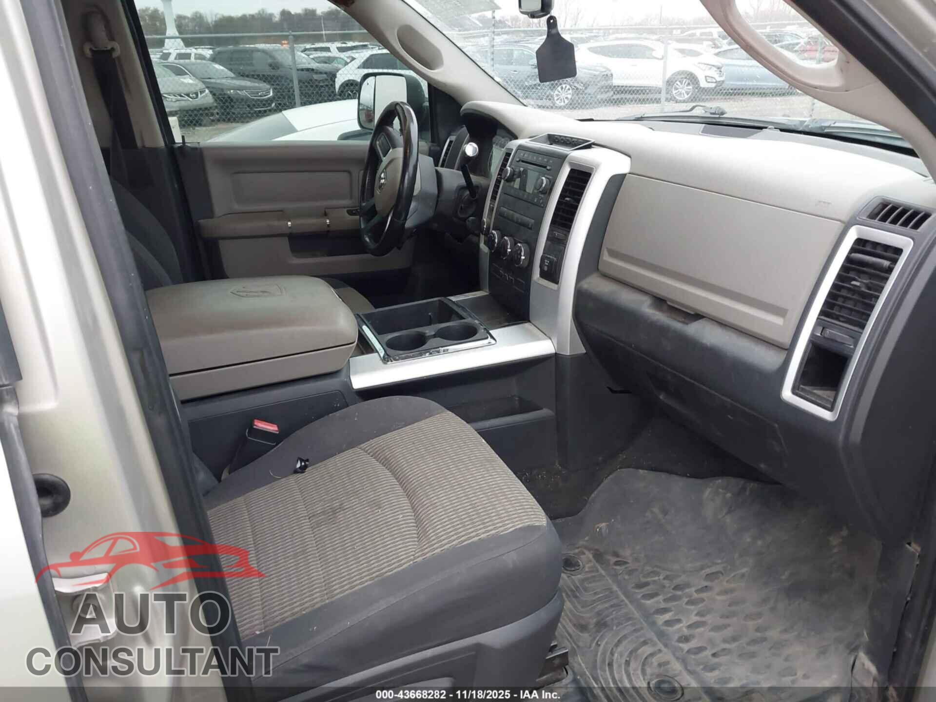 DODGE RAM 2500 2010 - 3D7TT2CTXAG180256