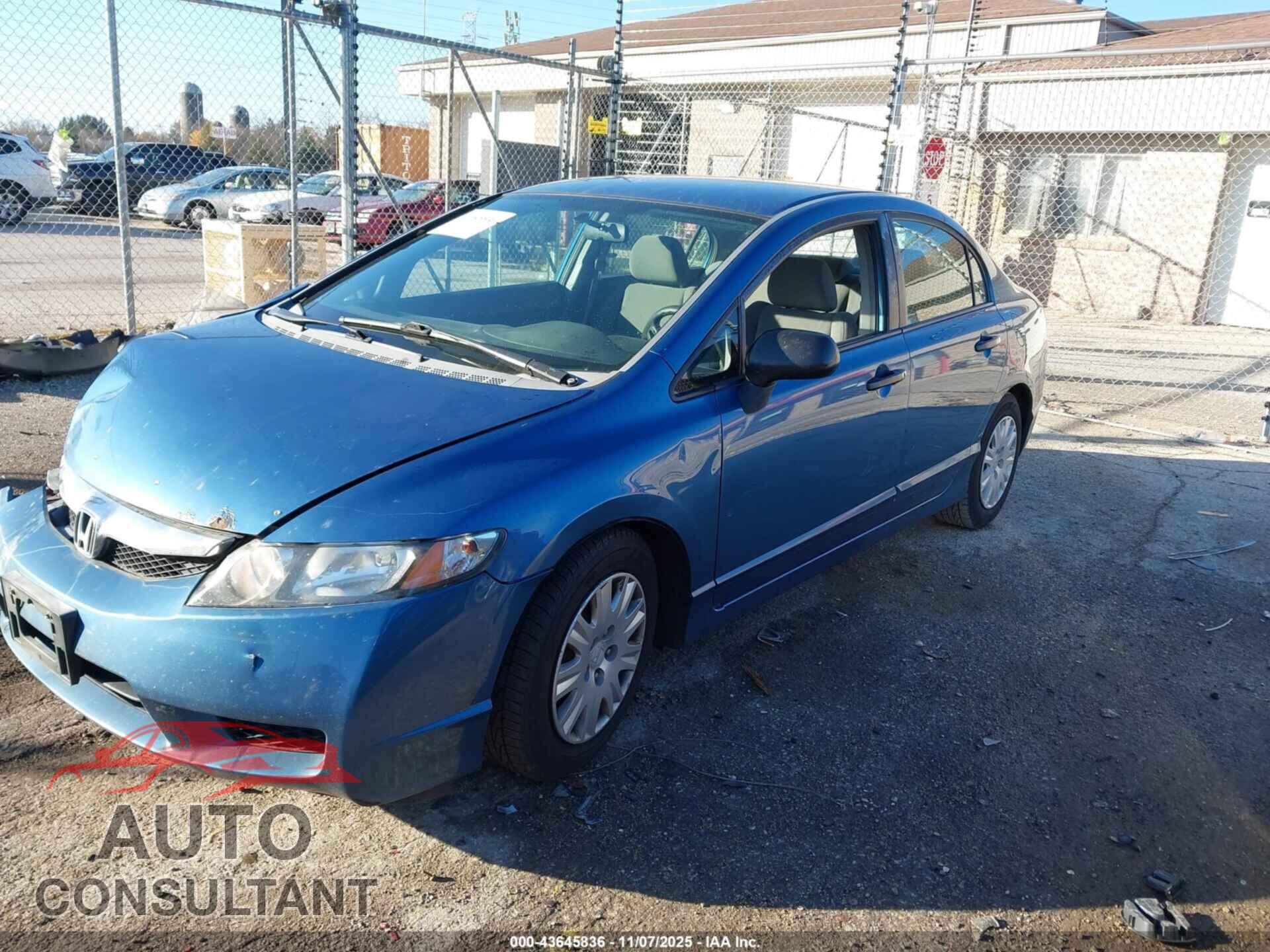 HONDA CIVIC 2009 - 1HGFA16369L001097