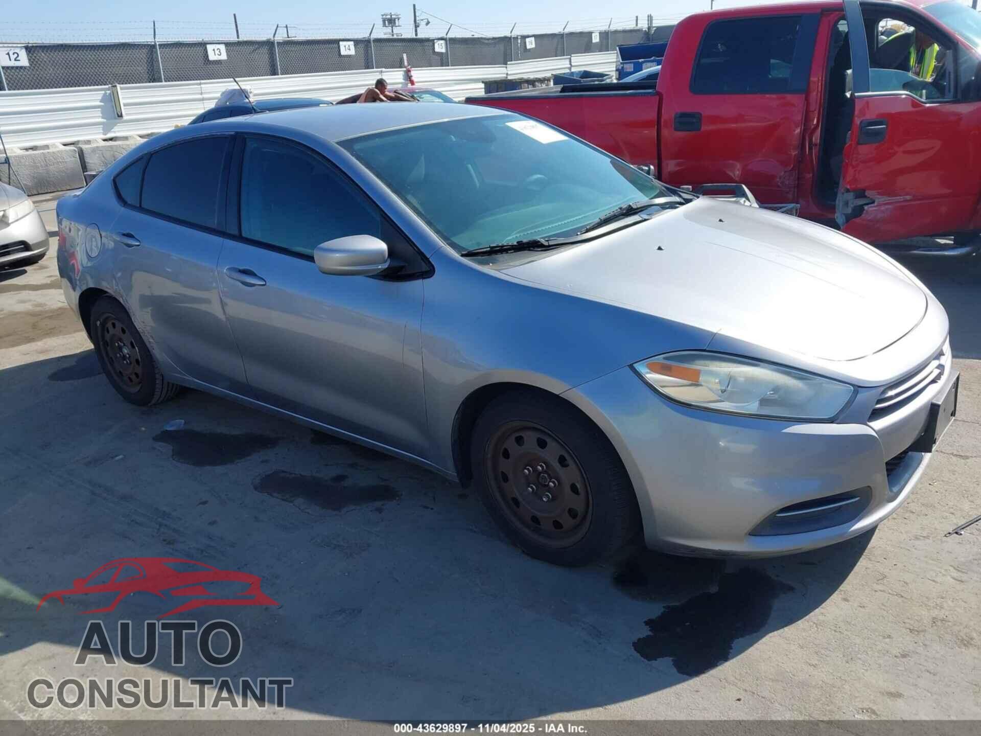 DODGE DART 2016 - 1C3CDFAAXGD565536