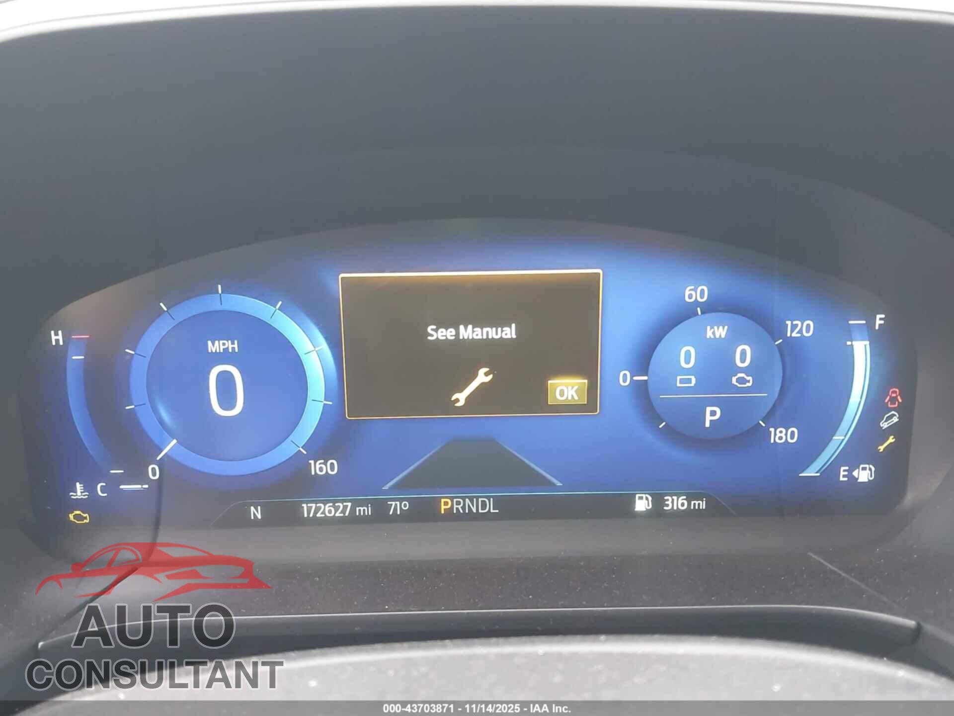 FORD ESCAPE 2020 - 1FMCU9BZ7LUB83536
