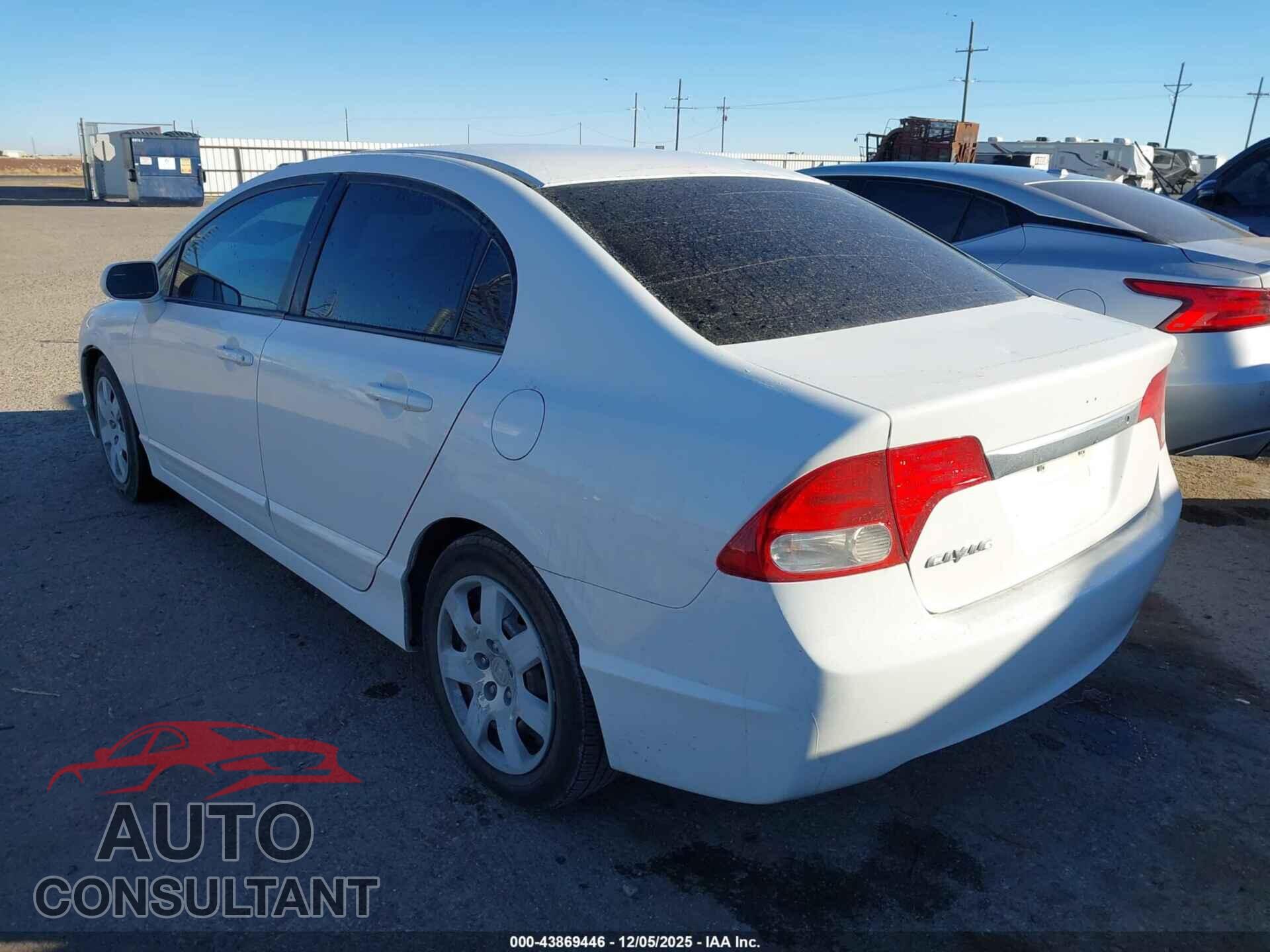 HONDA CIVIC 2011 - 2HGFA1F58BH533178