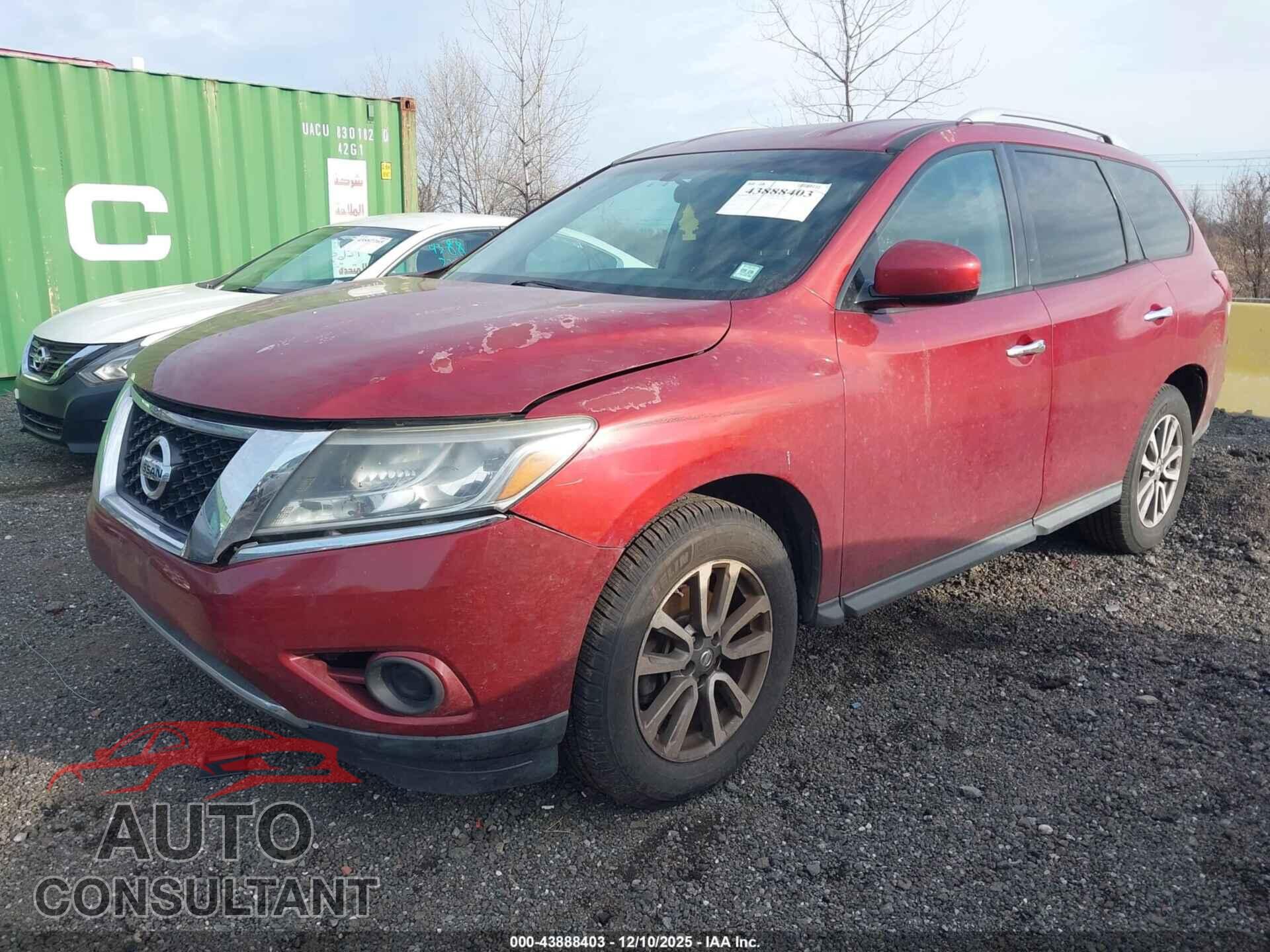 NISSAN PATHFINDER 2013 - 5N1AR2MNXDC648313
