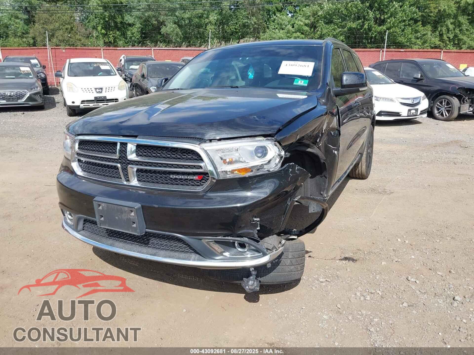 DODGE DURANGO 2016 - 1C4RDJDG5GC468100