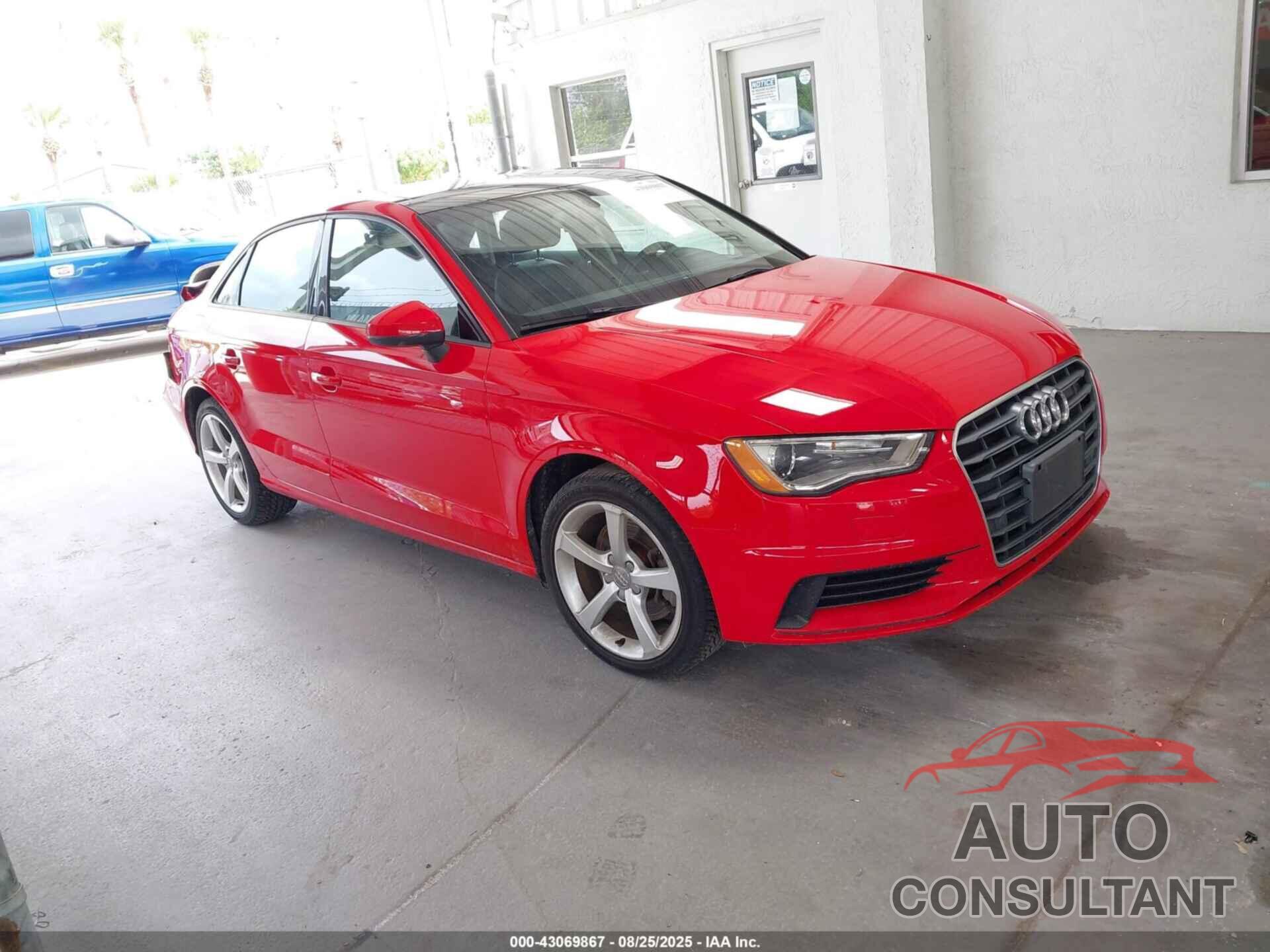 AUDI A3 2015 - WAUACGFF1F1089240