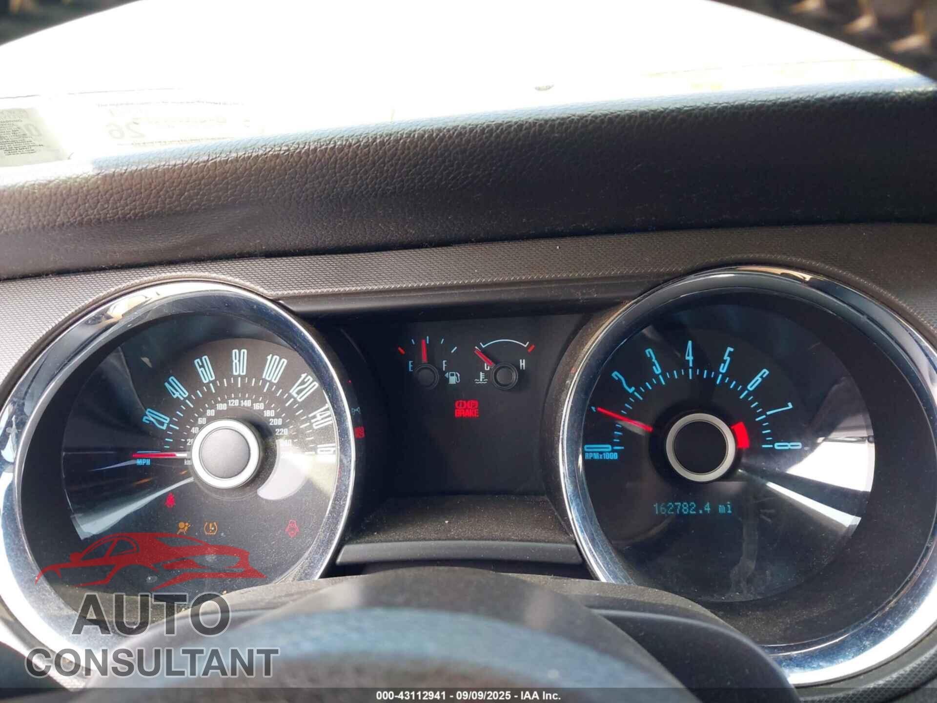FORD MUSTANG 2013 - 1ZVBP8AM2D5242783