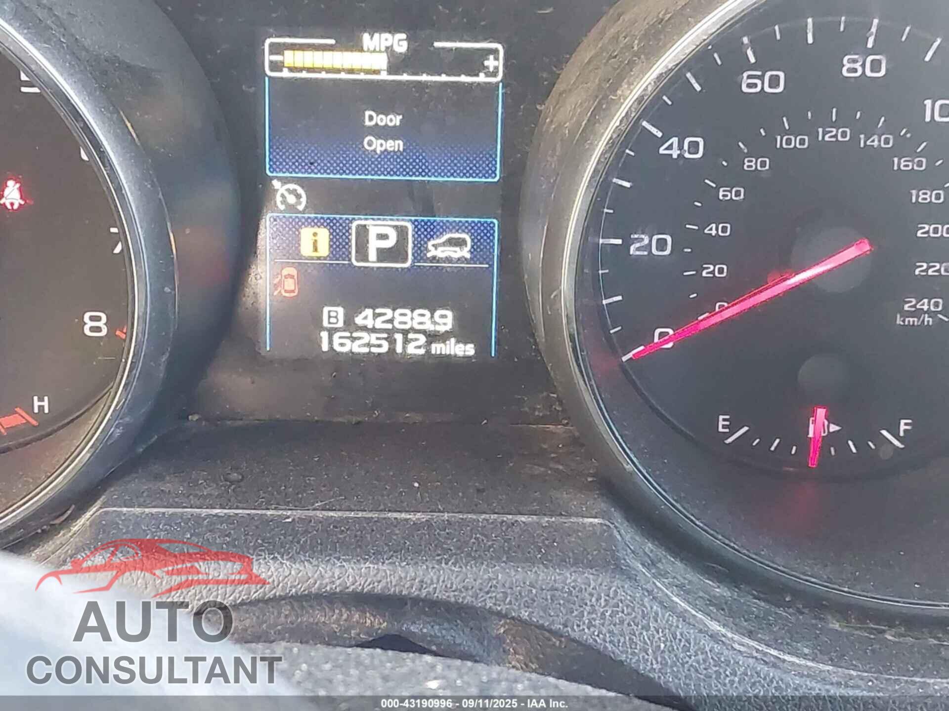 SUBARU OUTBACK 2017 - 4S4BSAAC7H3365735