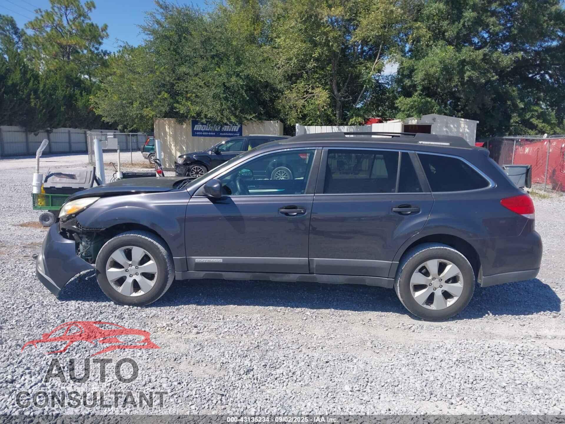 SUBARU OUTBACK 2012 - 4S4BRCCC3C3240681