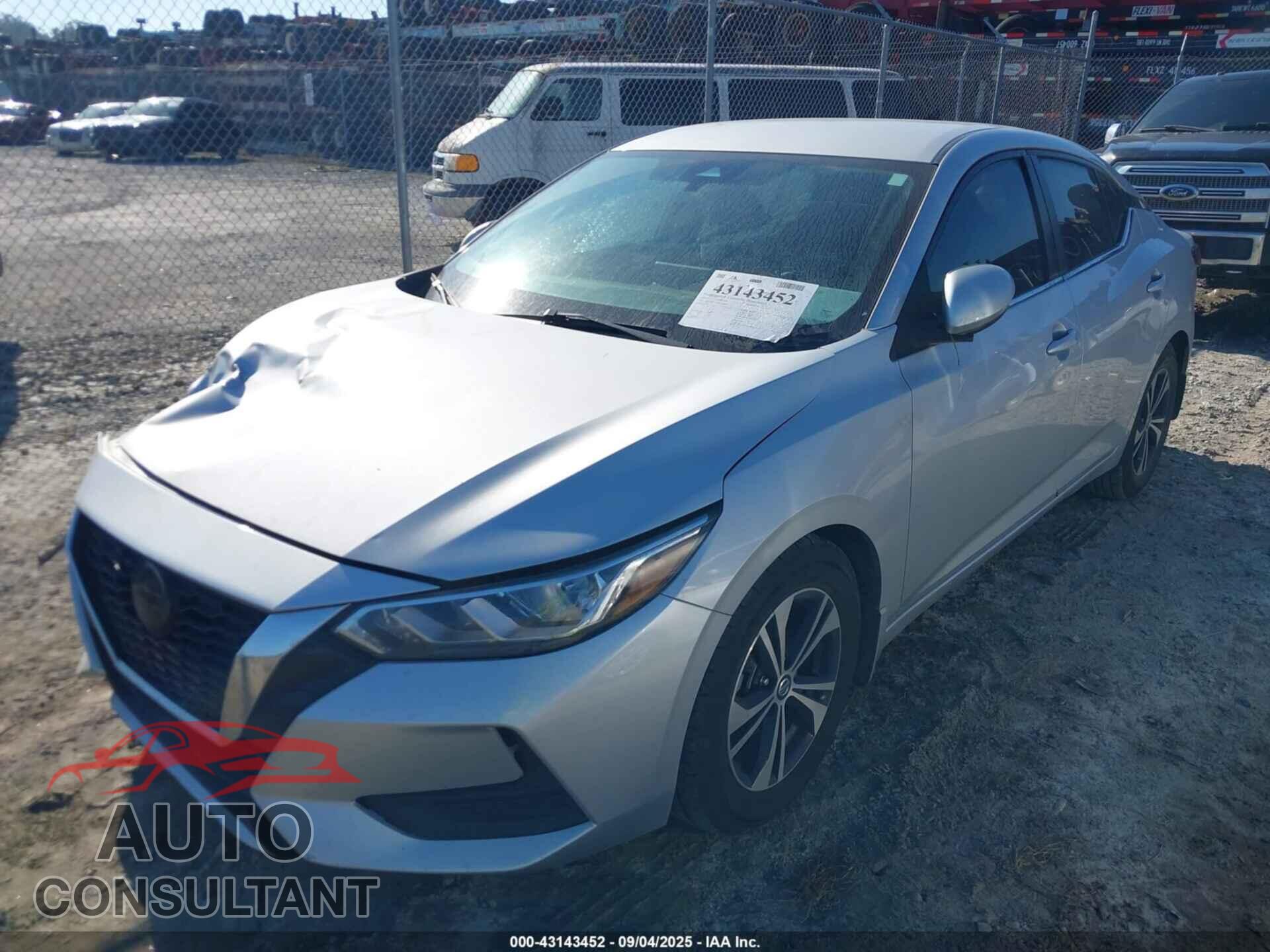 NISSAN SENTRA 2021 - 3N1AB8CV6MY266903