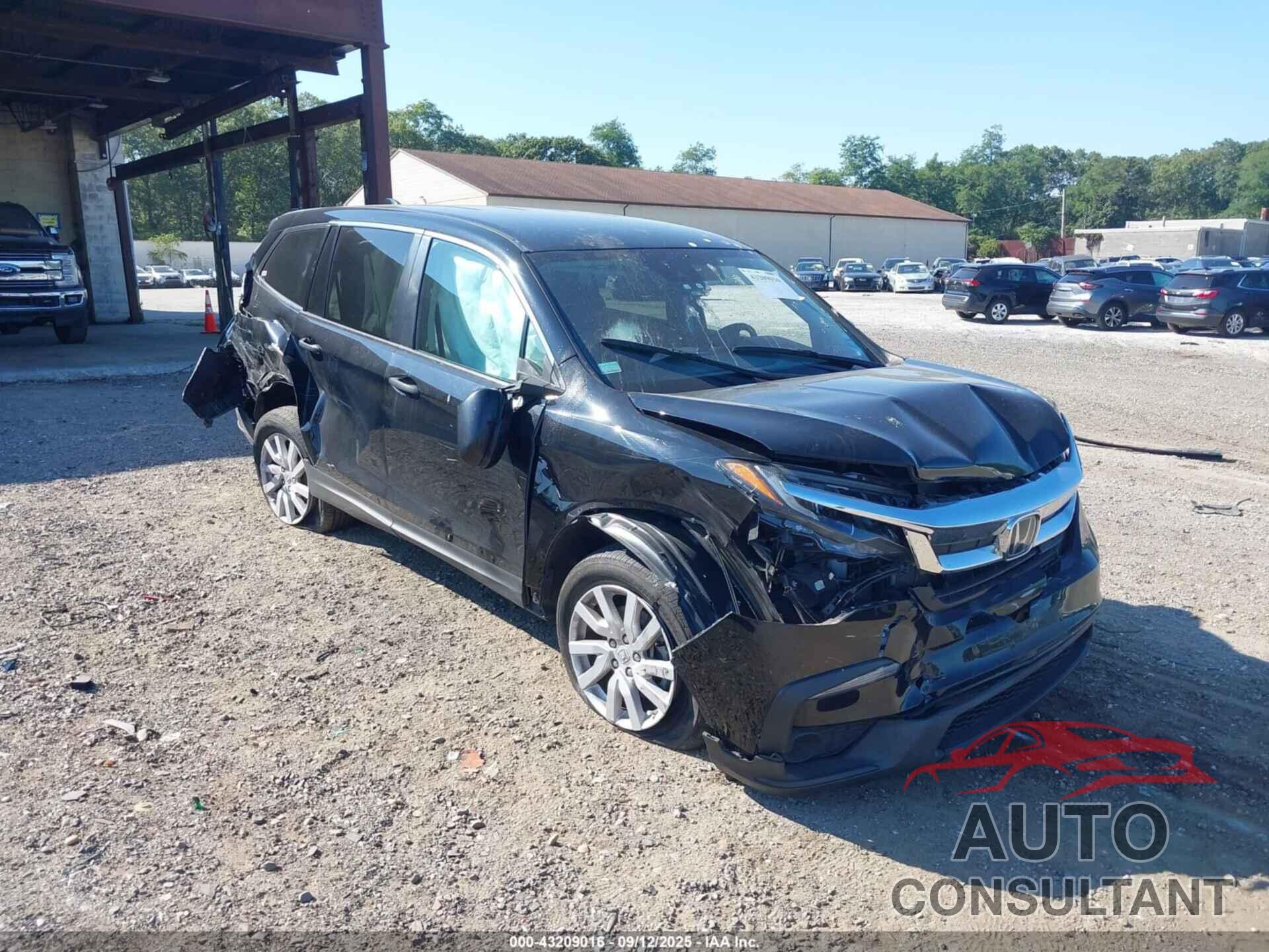 HONDA PILOT 2021 - 5FNYF6H12MB007072