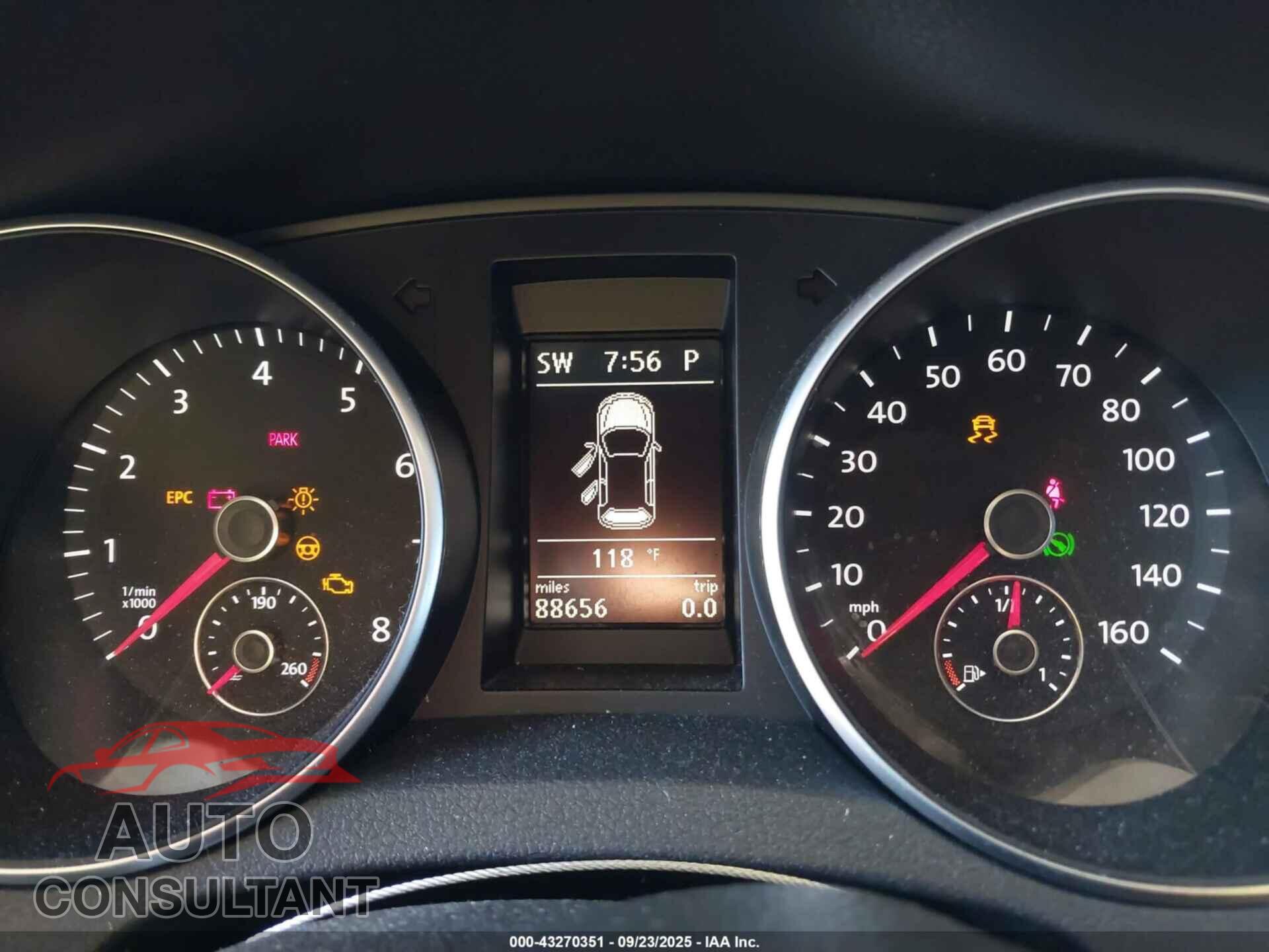 VOLKSWAGEN GOLF 2012 - WVWDB7AJ6CW314409