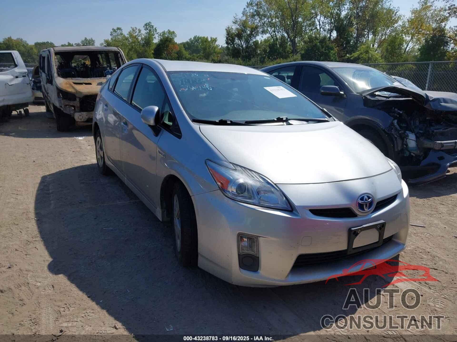 TOYOTA PRIUS 2010 - JTDKN3DU6A0007996