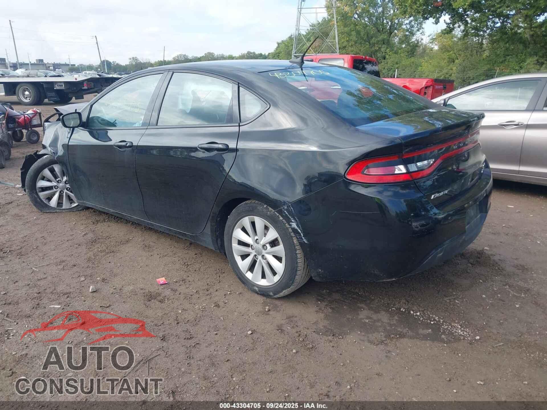 DODGE DART 2014 - 1C3CDFBB7ED910123