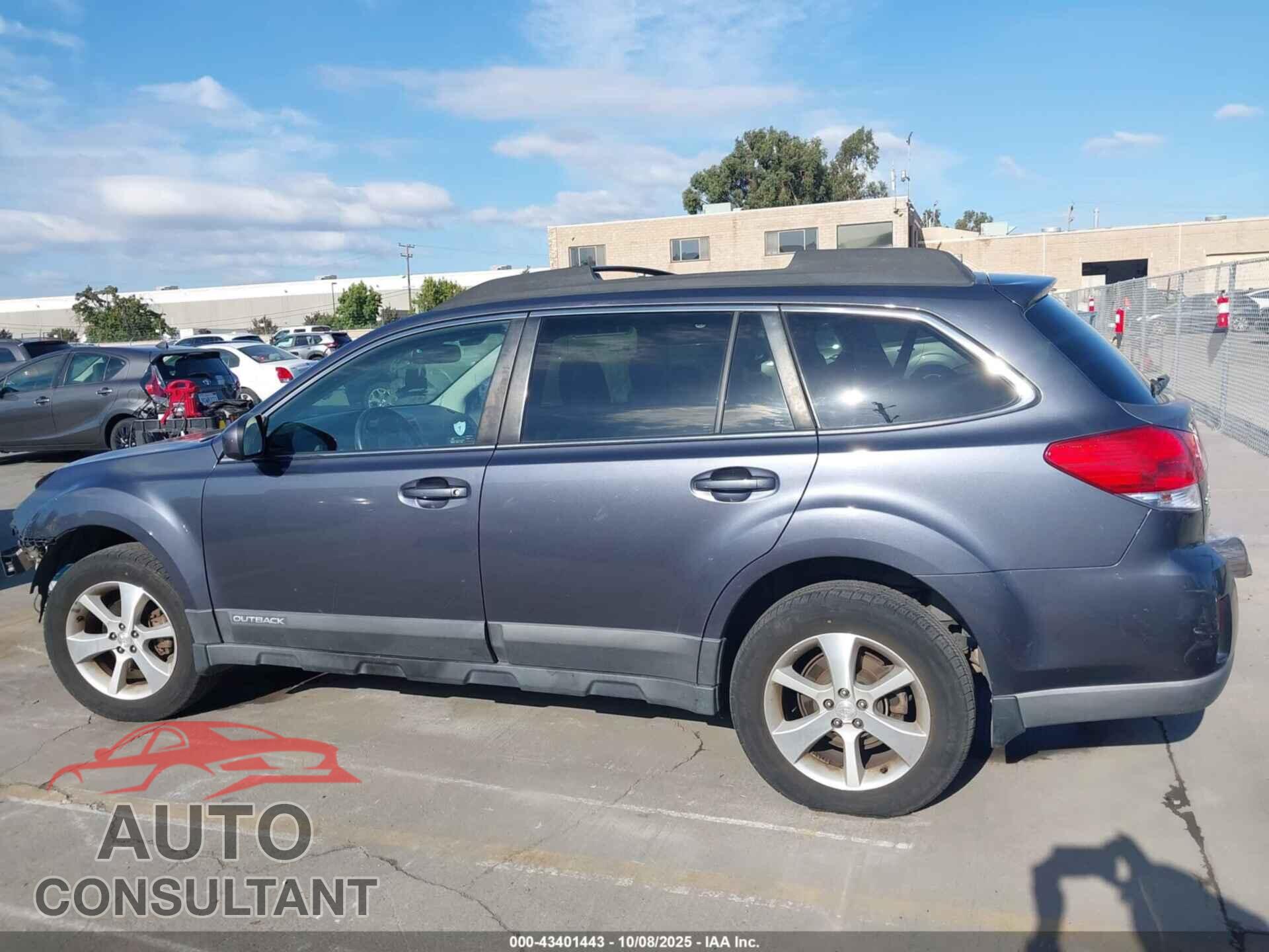 SUBARU OUTBACK 2014 - 4S4BRBNC4E3253322
