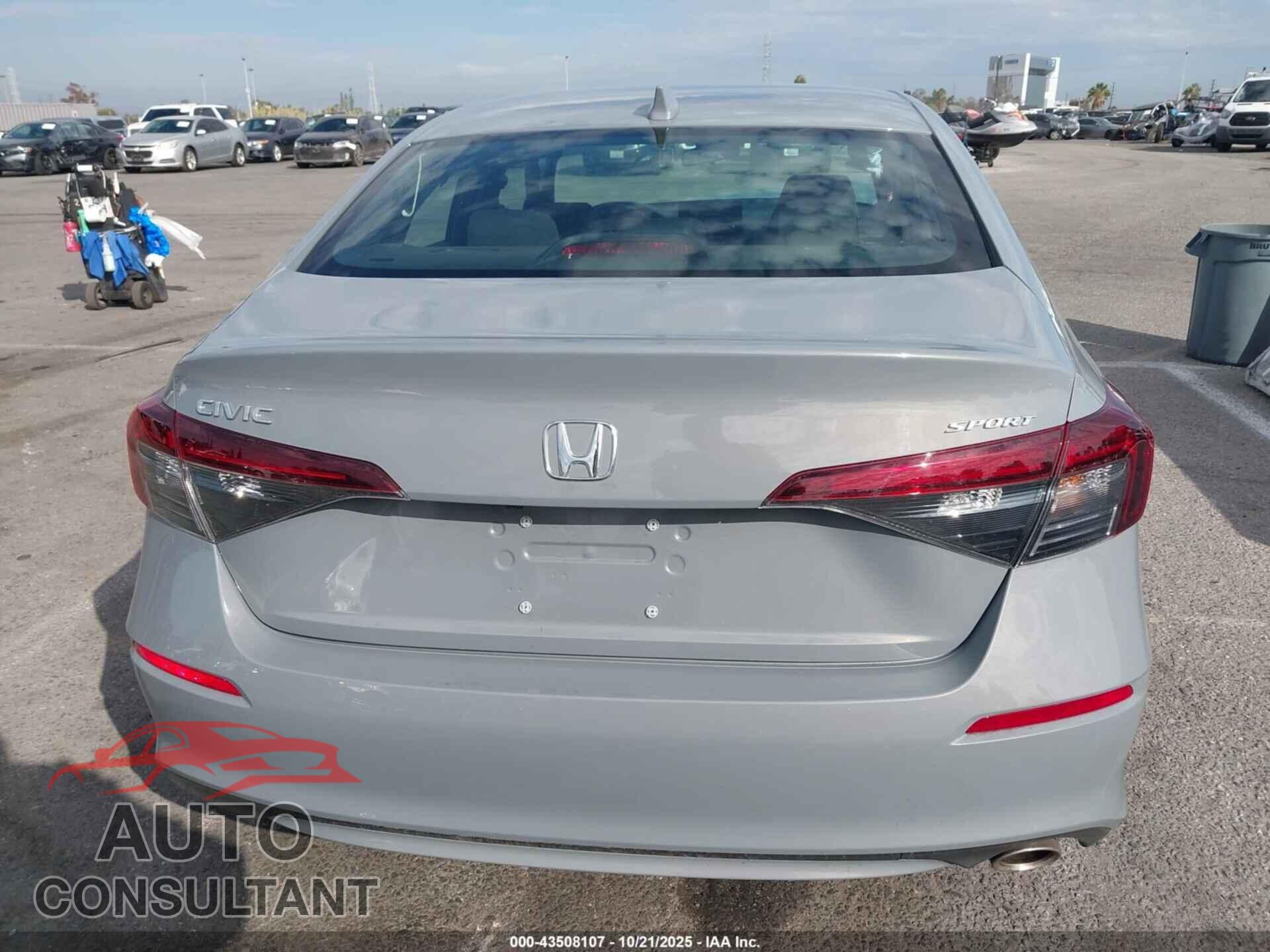 HONDA CIVIC 2025 - 2HGFE2F5XSH570145