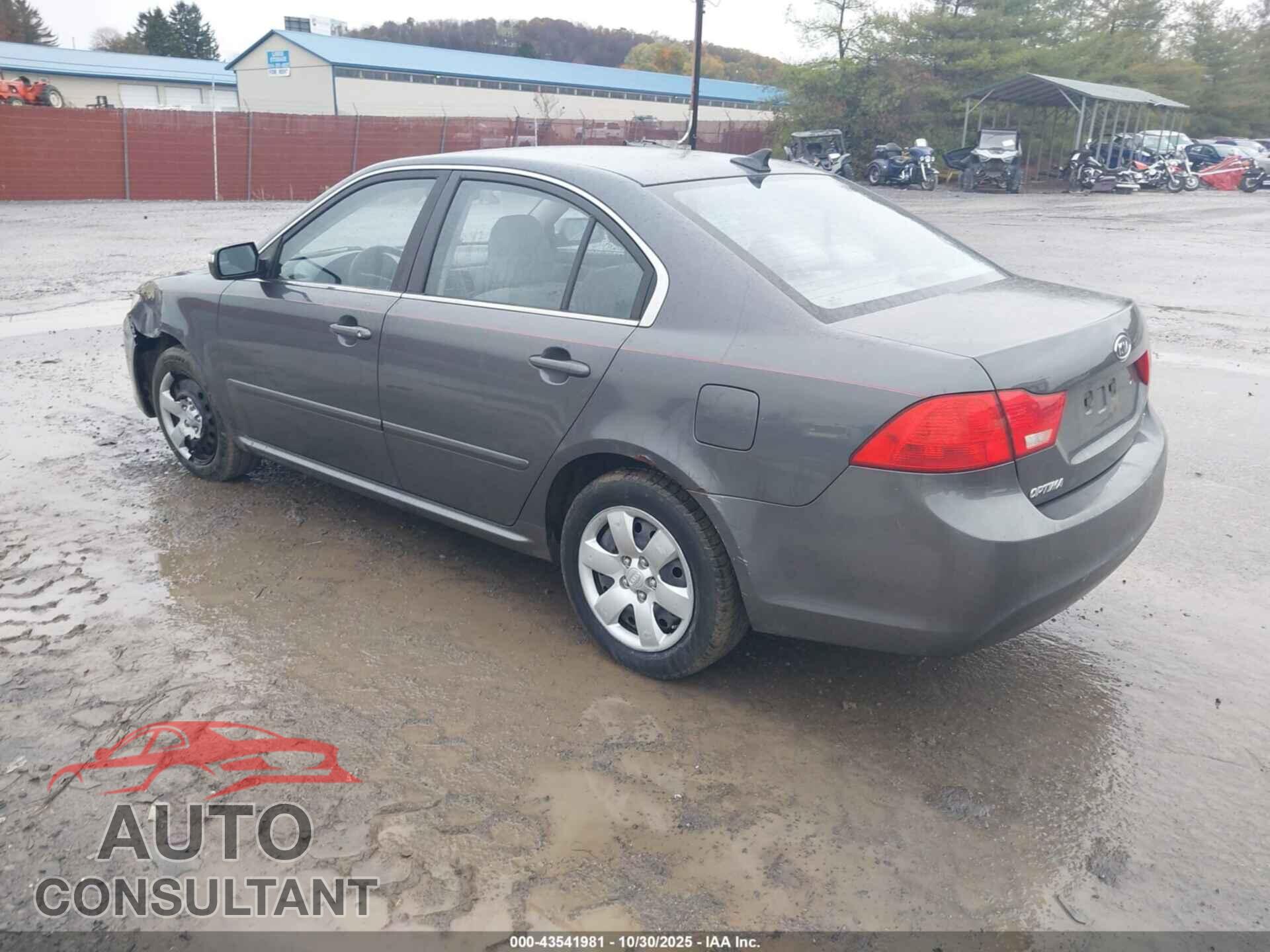 KIA OPTIMA 2009 - KNAGE228895309646