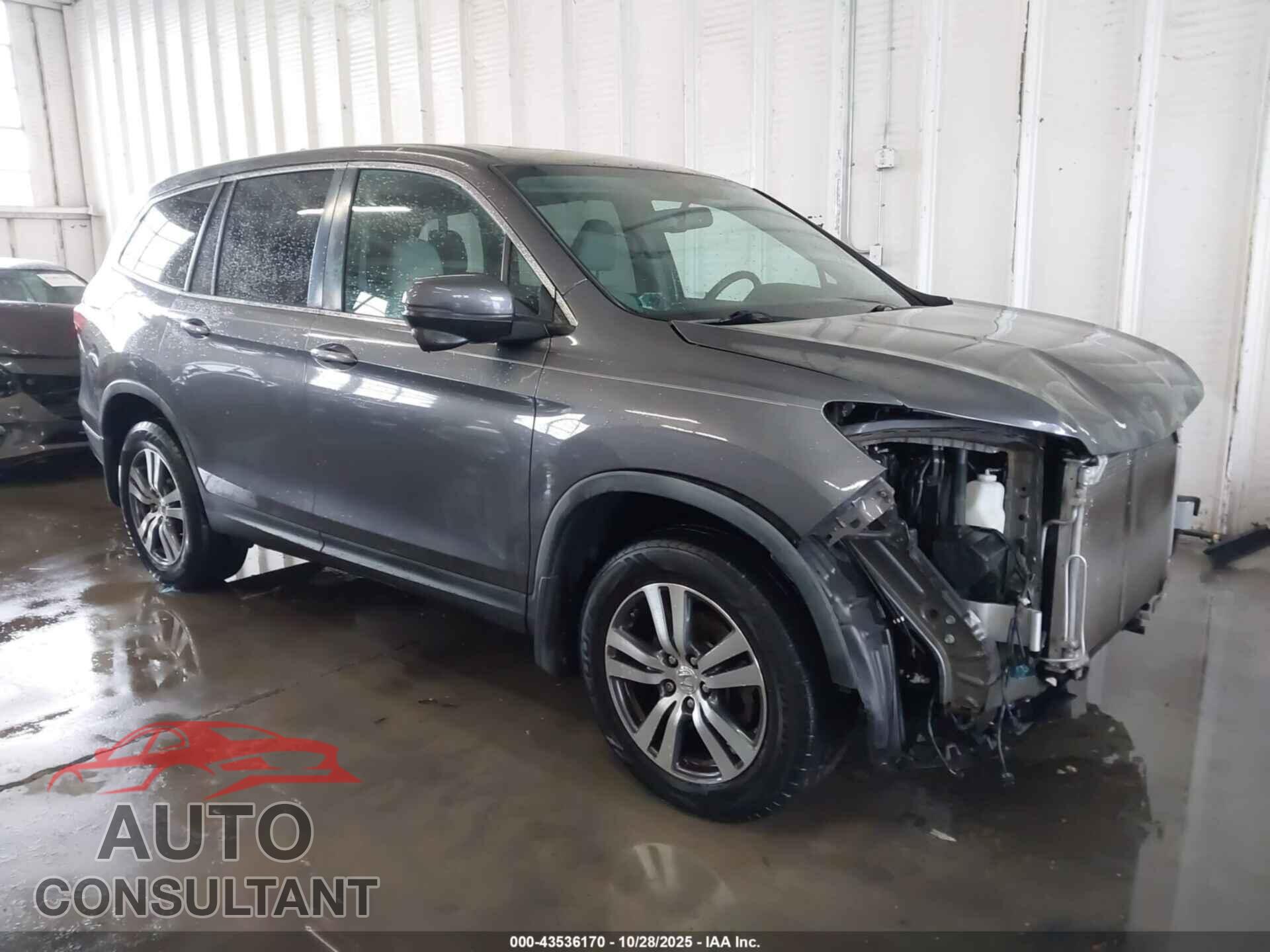 HONDA PILOT 2017 - 5FNYF6H85HB053336