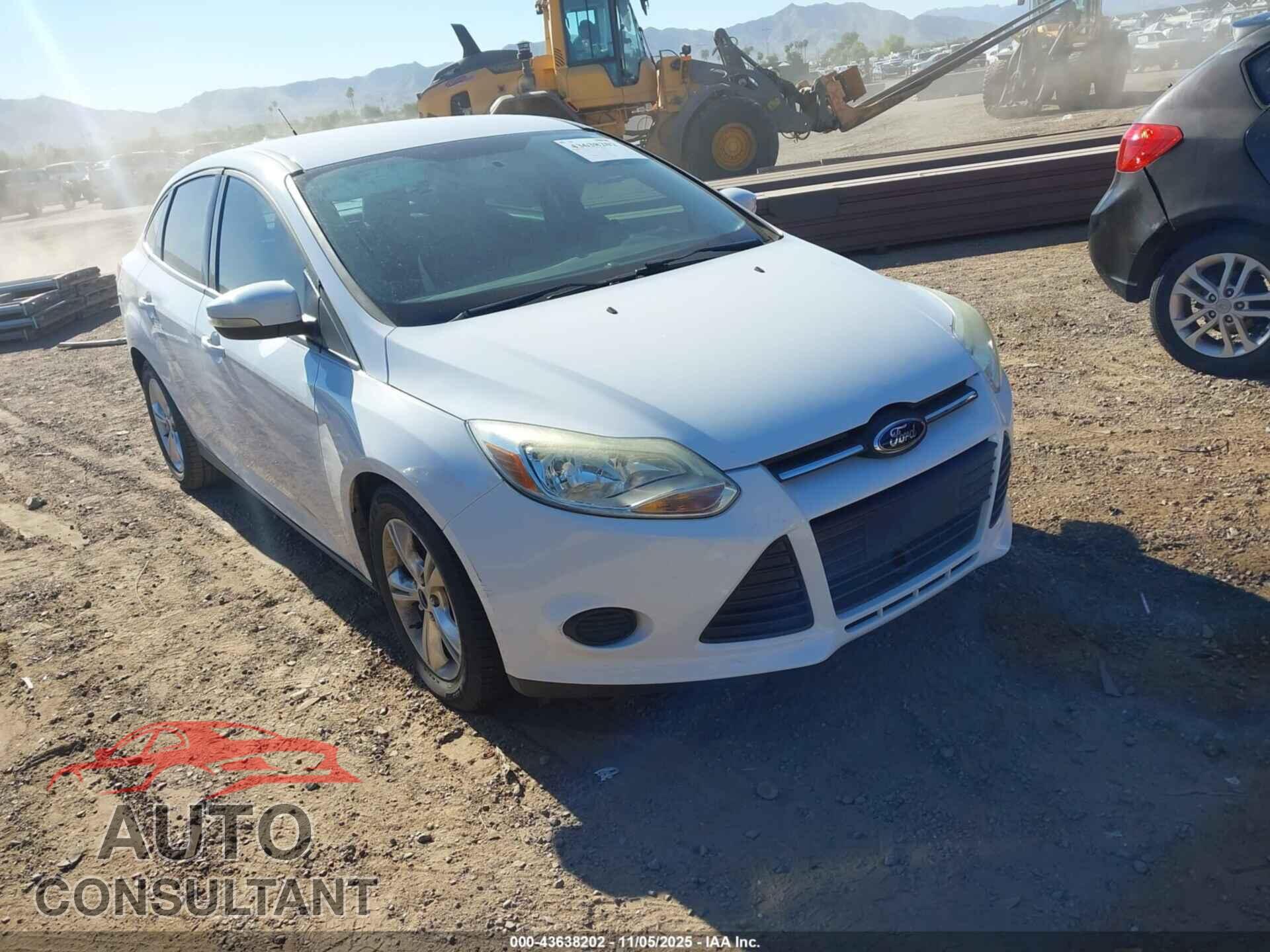 FORD FOCUS 2013 - 1FADP3F2XDL374357