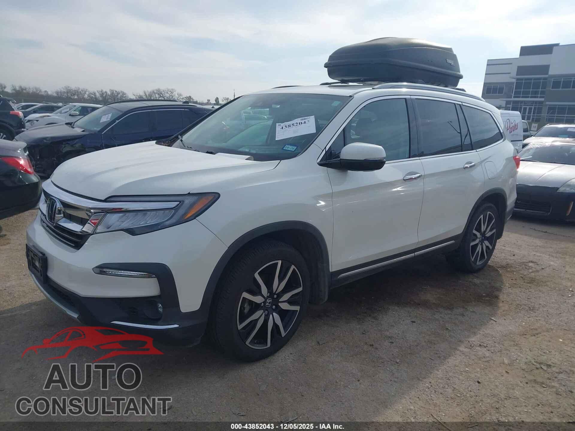HONDA PILOT 2019 - 5FNYF6H94KB039511