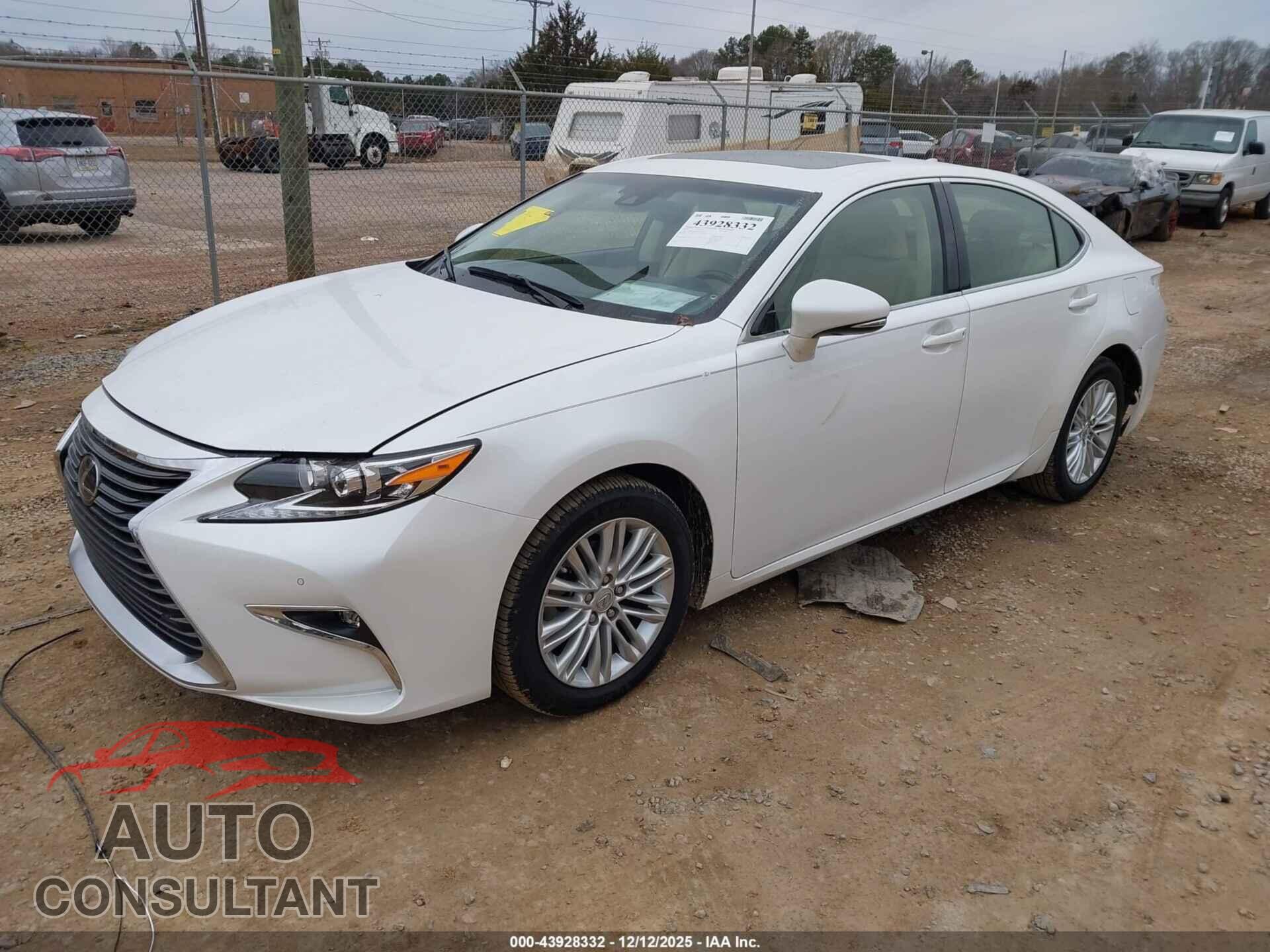 LEXUS ES 350 2017 - JTHBK1GG3H2256143