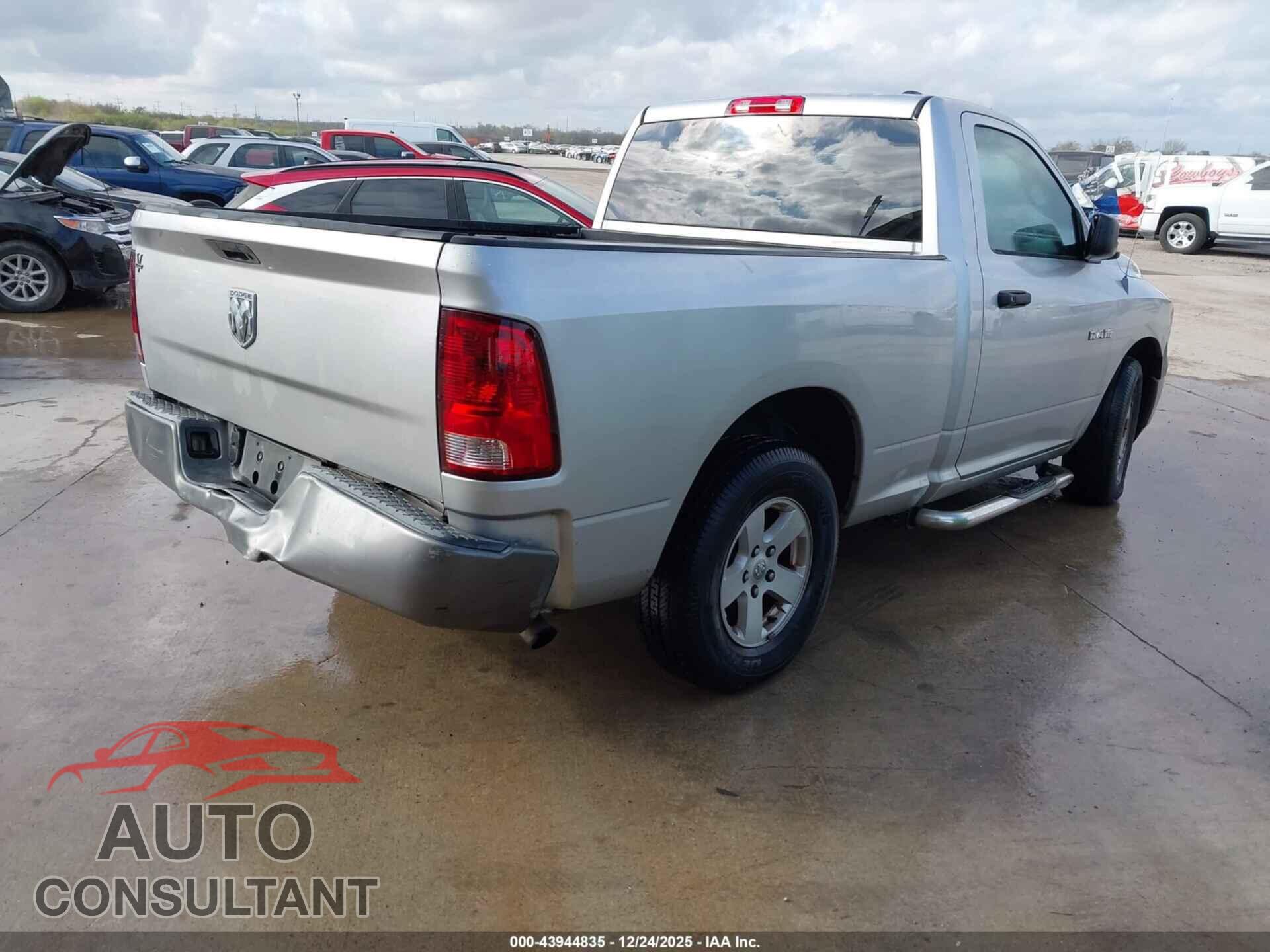 DODGE RAM 1500 2010 - 3D7JB1EK3AG101650