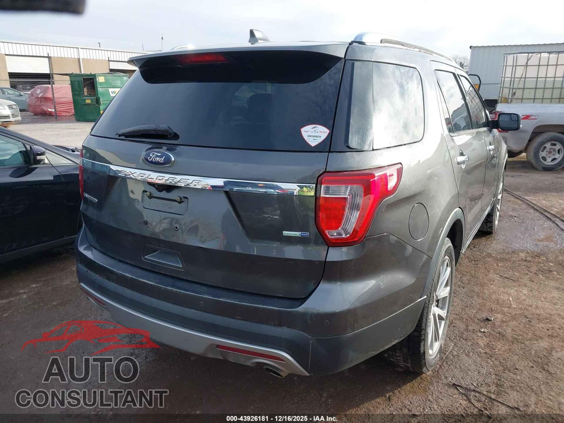 FORD EXPLORER 2016 - 1FM5K8F83GGC27546