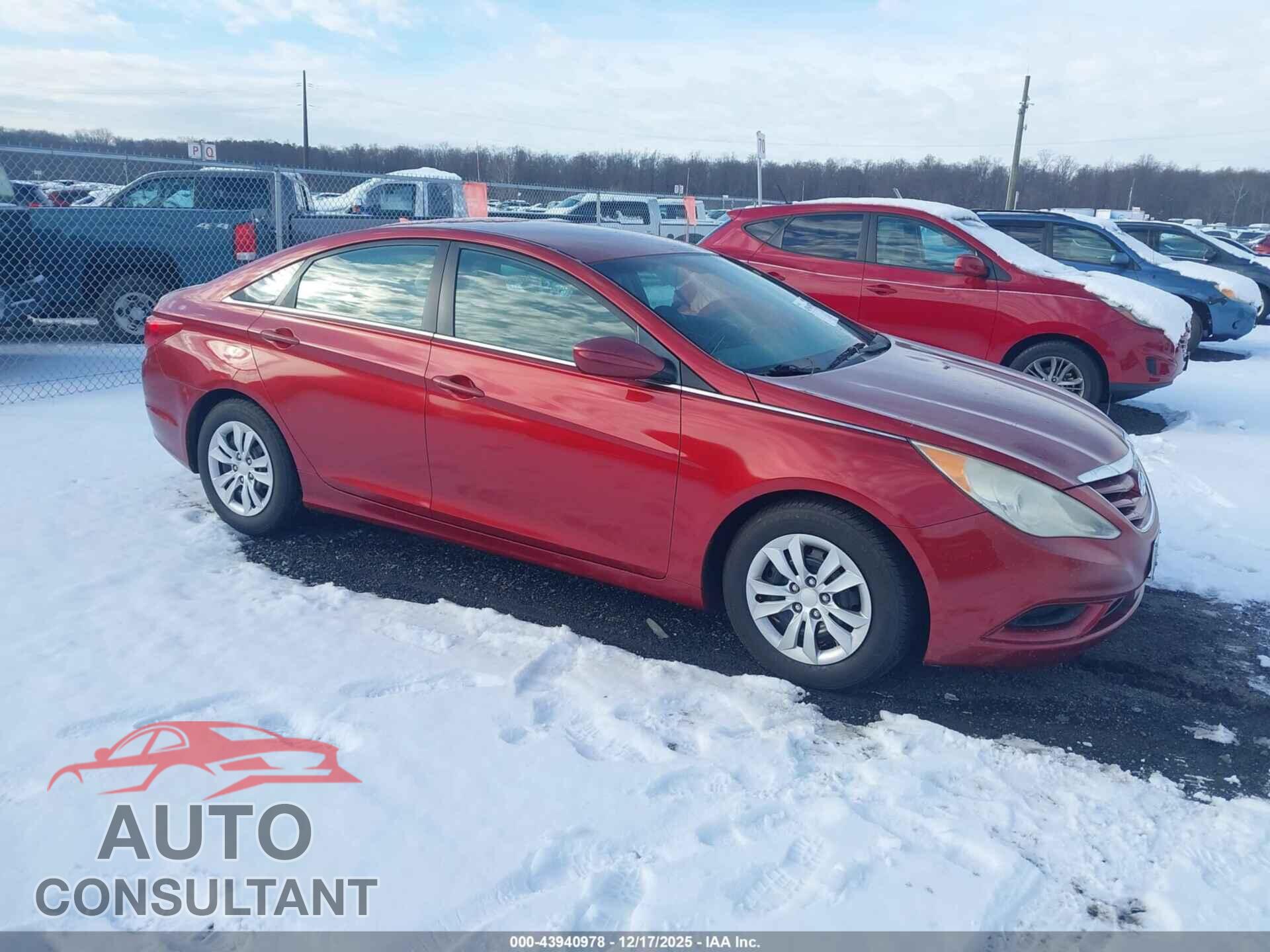 HYUNDAI SONATA 2012 - 5NPEB4AC3CH479098