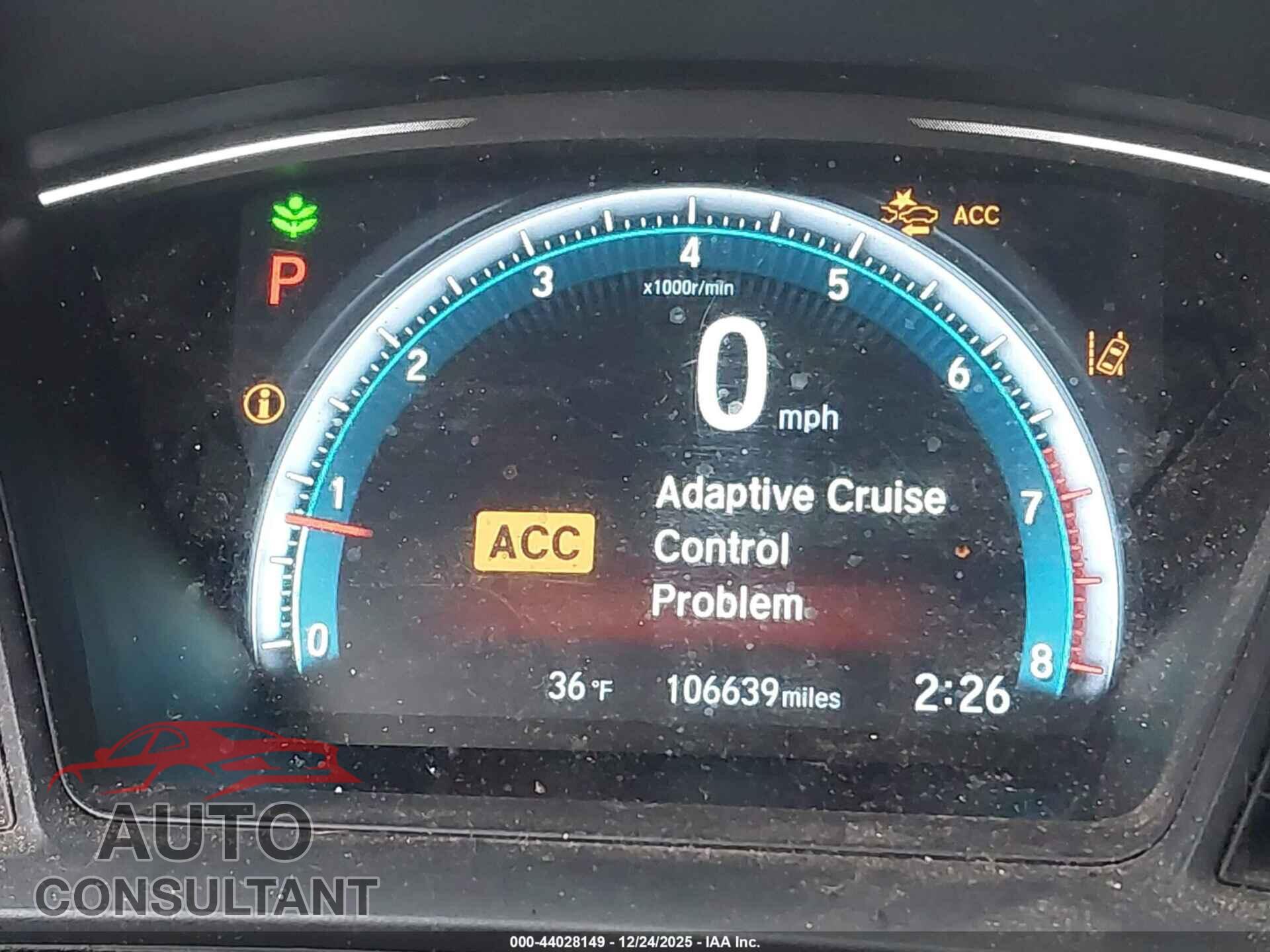 HONDA CIVIC 2016 - 19XFC2F60GE045661