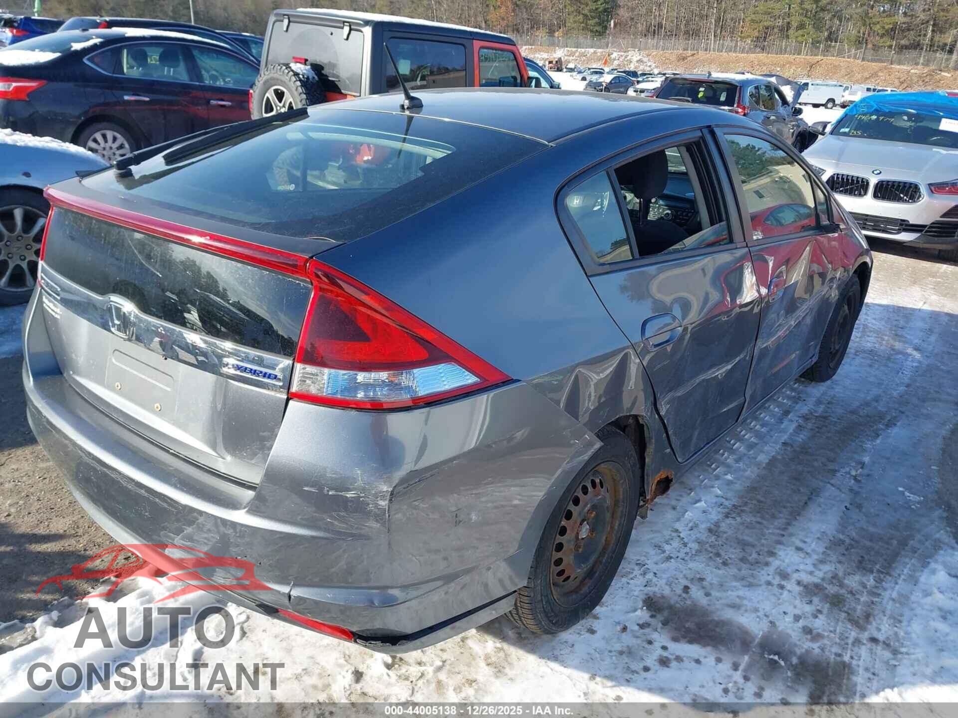 HONDA INSIGHT 2012 - JHMZE2H57CS005126