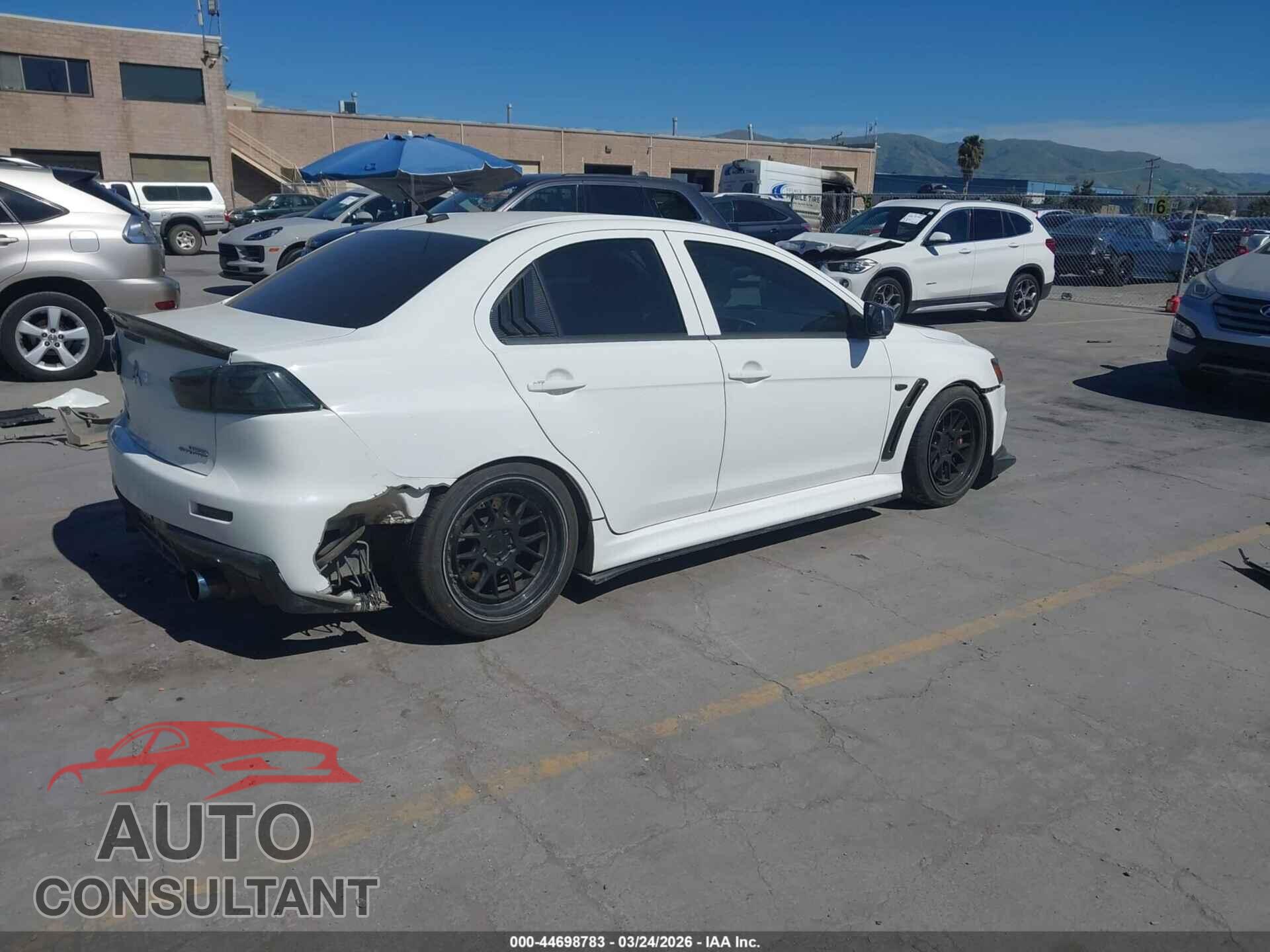 MITSUBISHI LANCER EVOLUTION 2014 - JA32W5FV1EU016701
