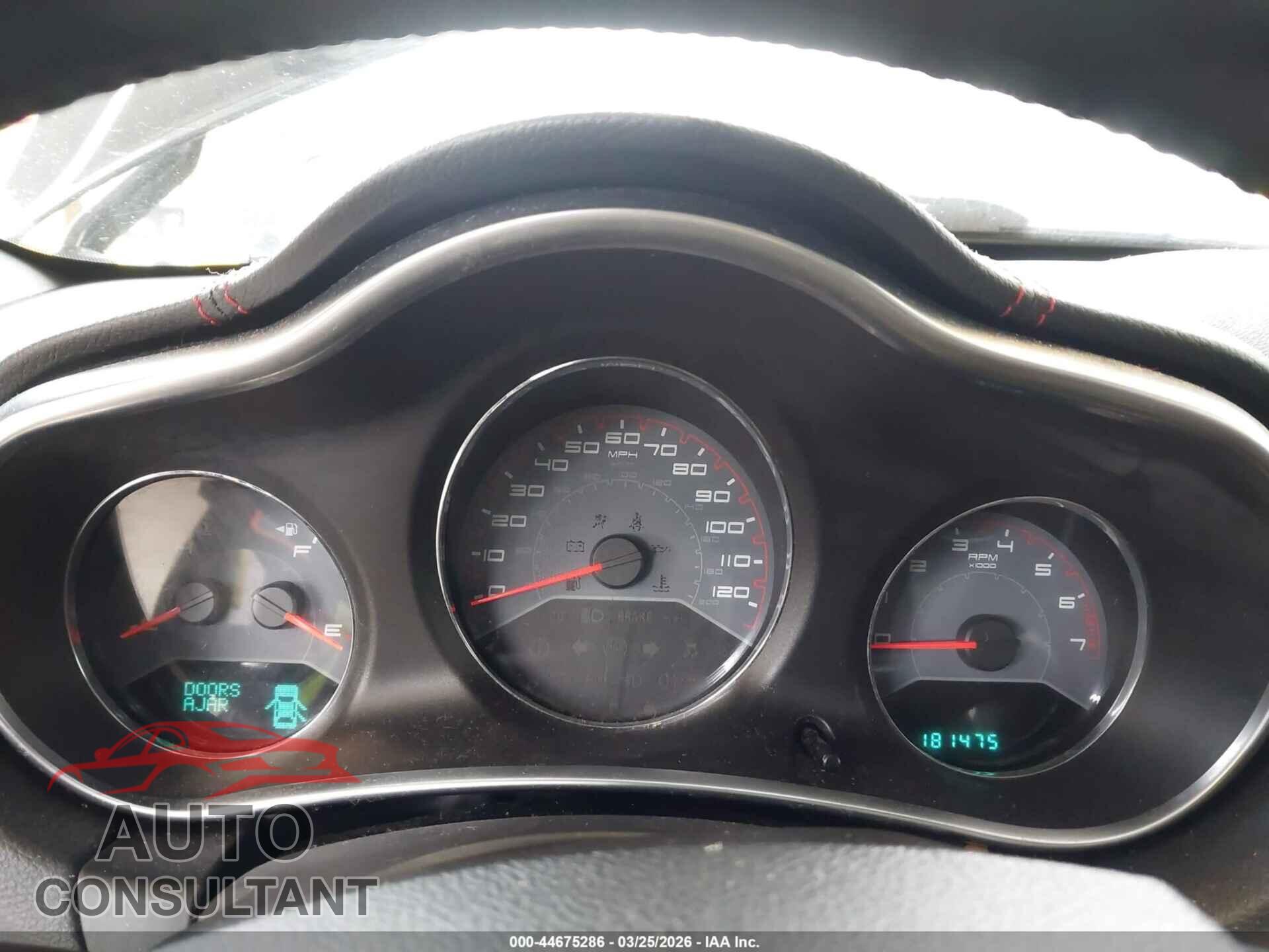DODGE AVENGER 2012 - 1C3CDZEG1CN165515