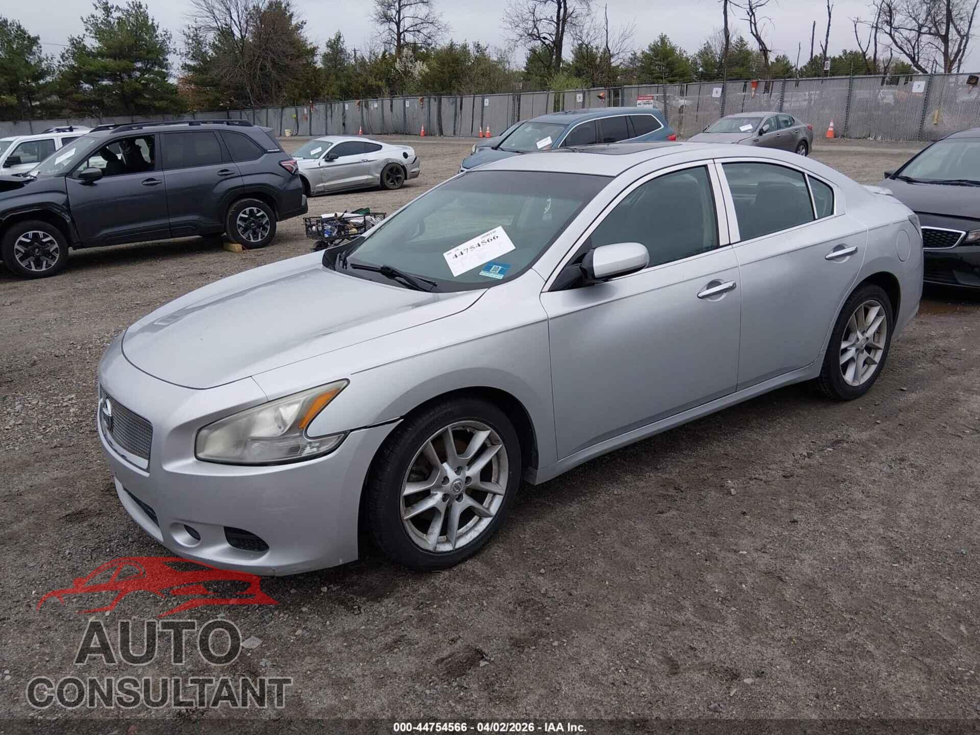 NISSAN MAXIMA 2012 - 1N4AA5AP1CC860590