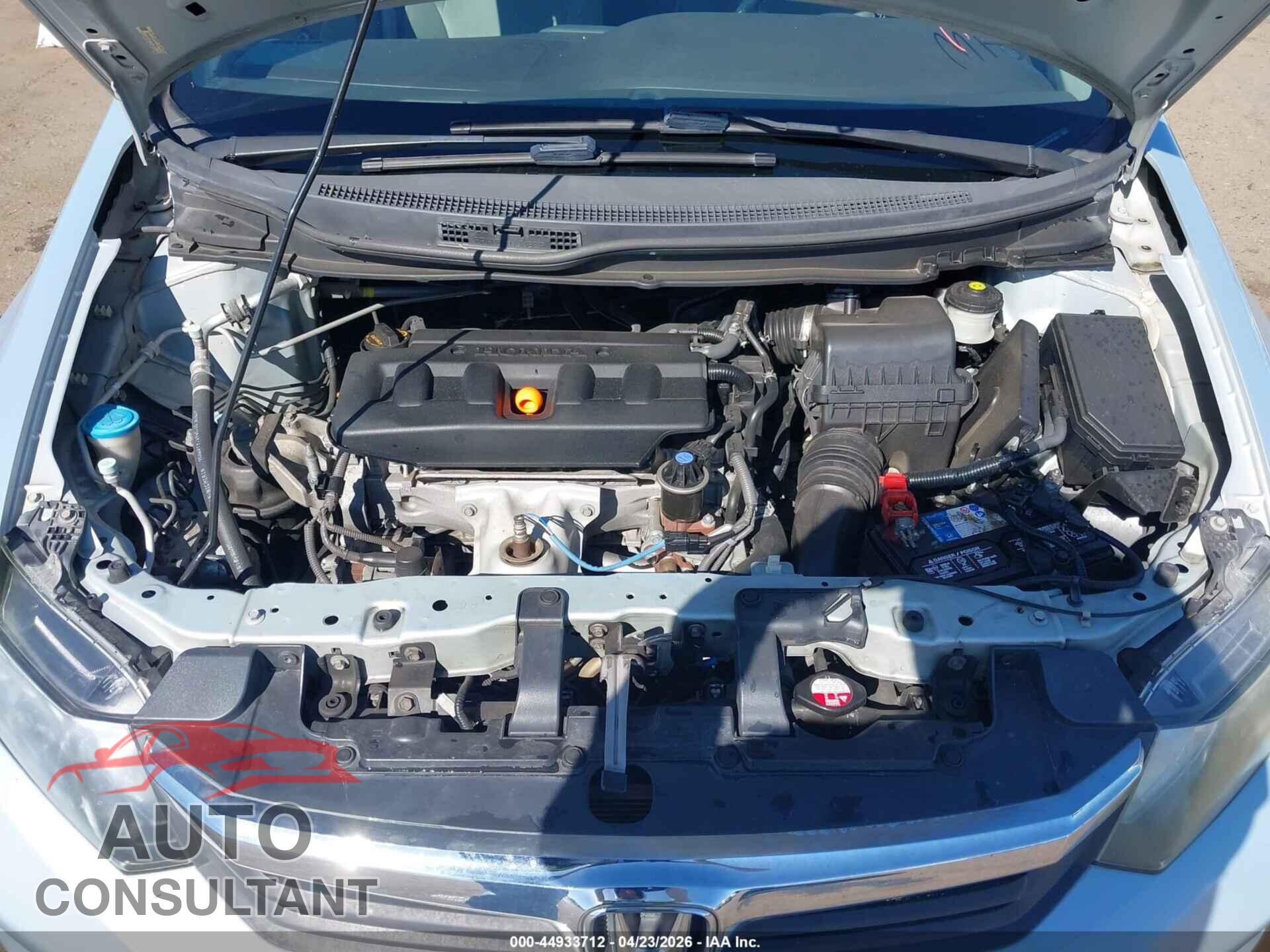 HONDA CIVIC 2012 - 19XFB2F51CE311127