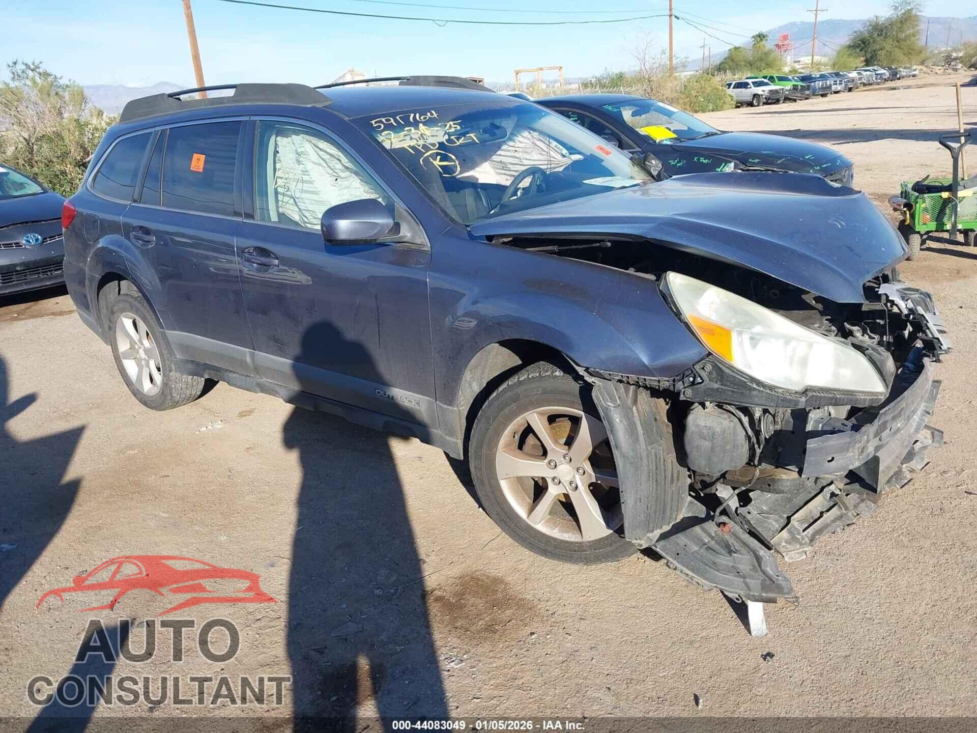 SUBARU OUTBACK 2013 - 4S4BRCCC0D3287457