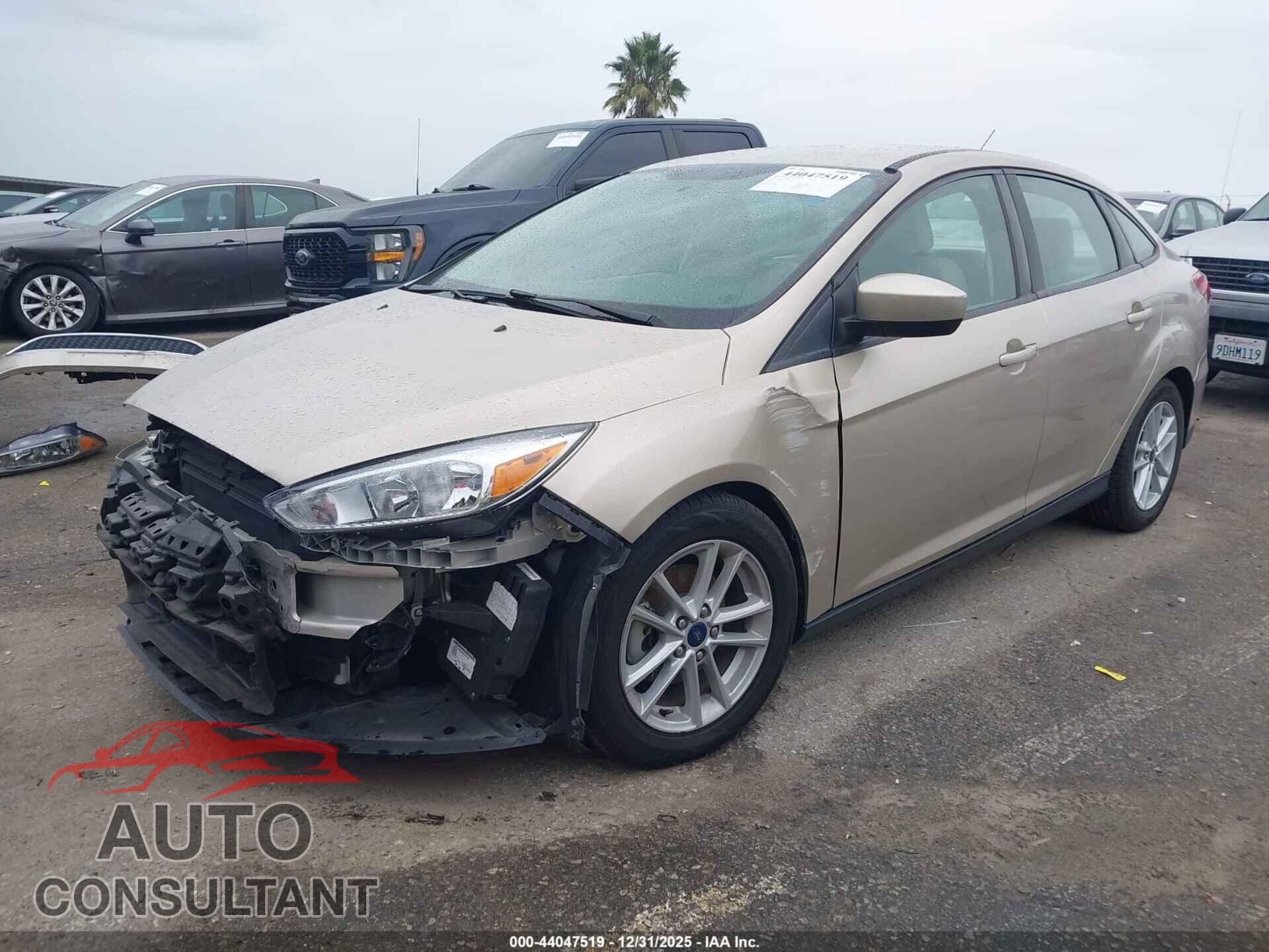 FORD FOCUS 2018 - 1FADP3F22JL287712