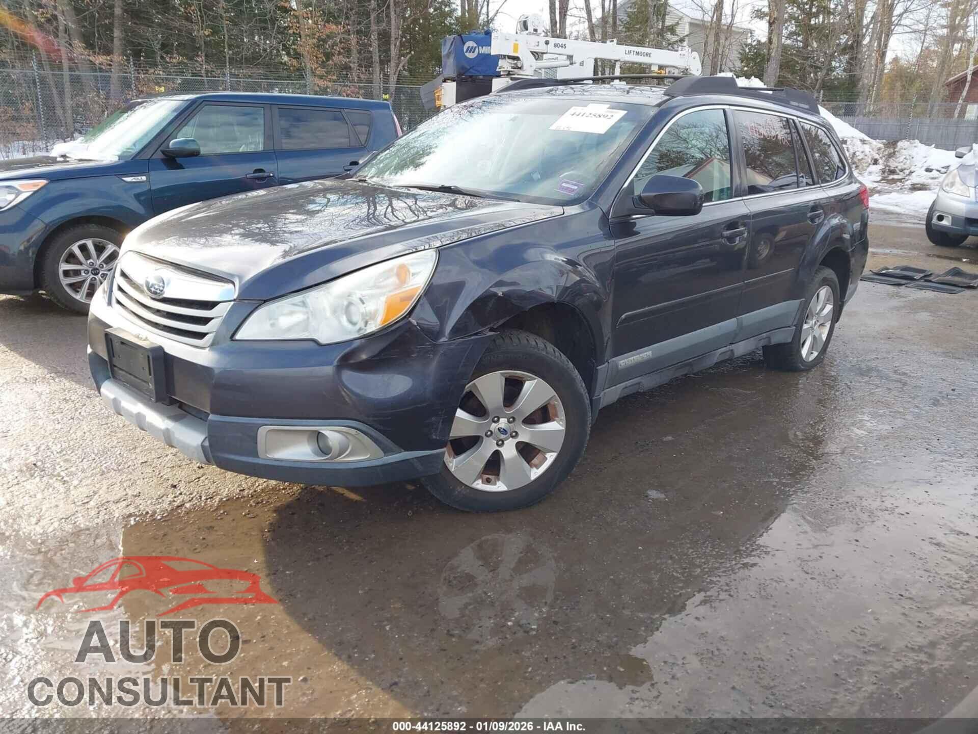 SUBARU OUTBACK 2011 - 4S4BRBKC0B3438130