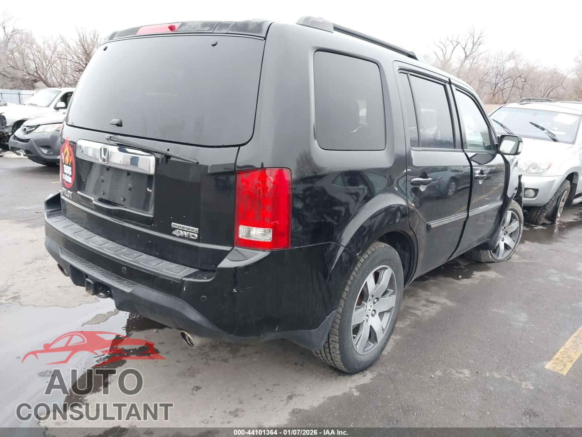 HONDA PILOT 2013 - 5FNYF4H97DB053569
