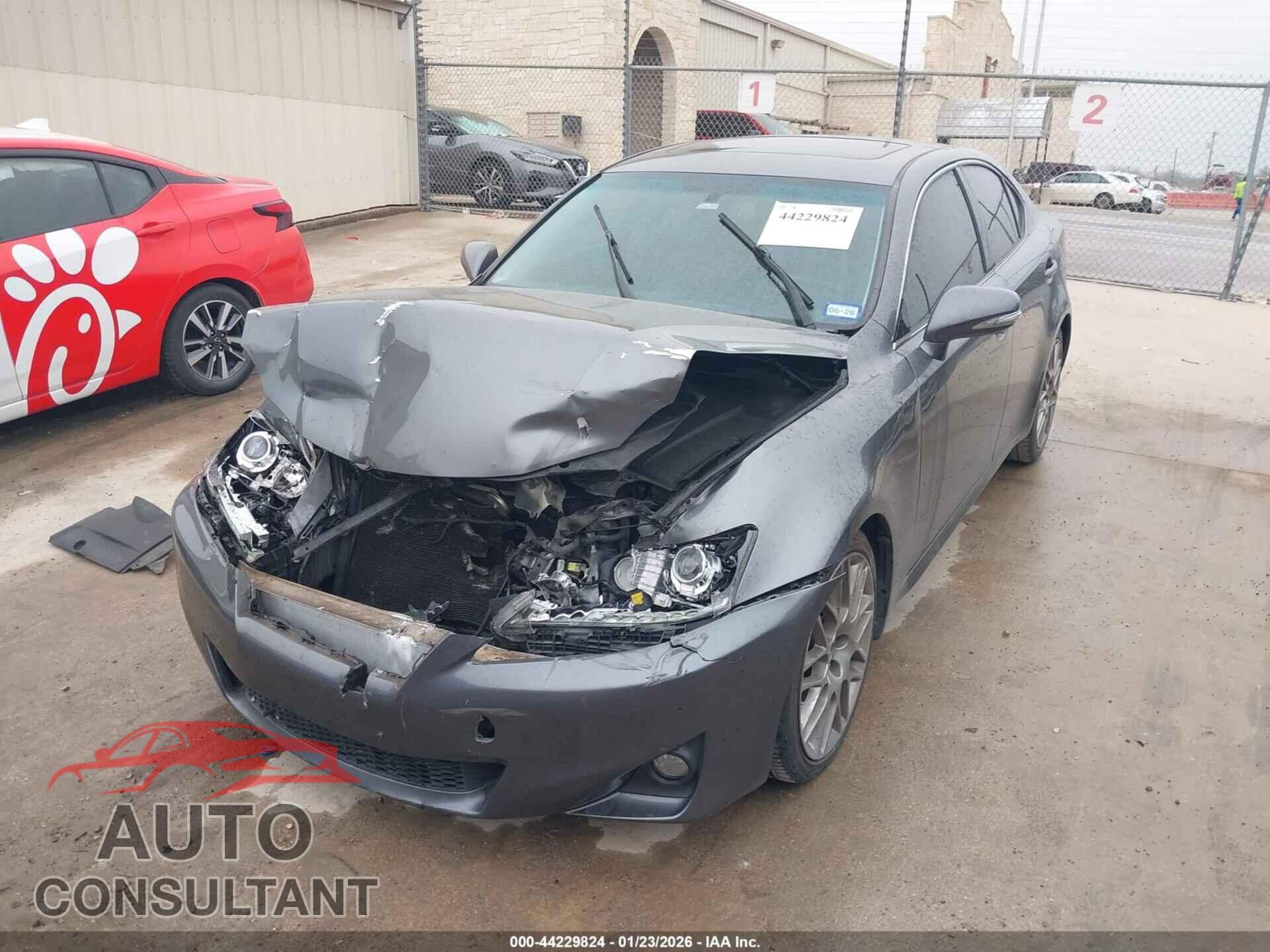 LEXUS IS 250 2012 - JTHBF5C20C5174187