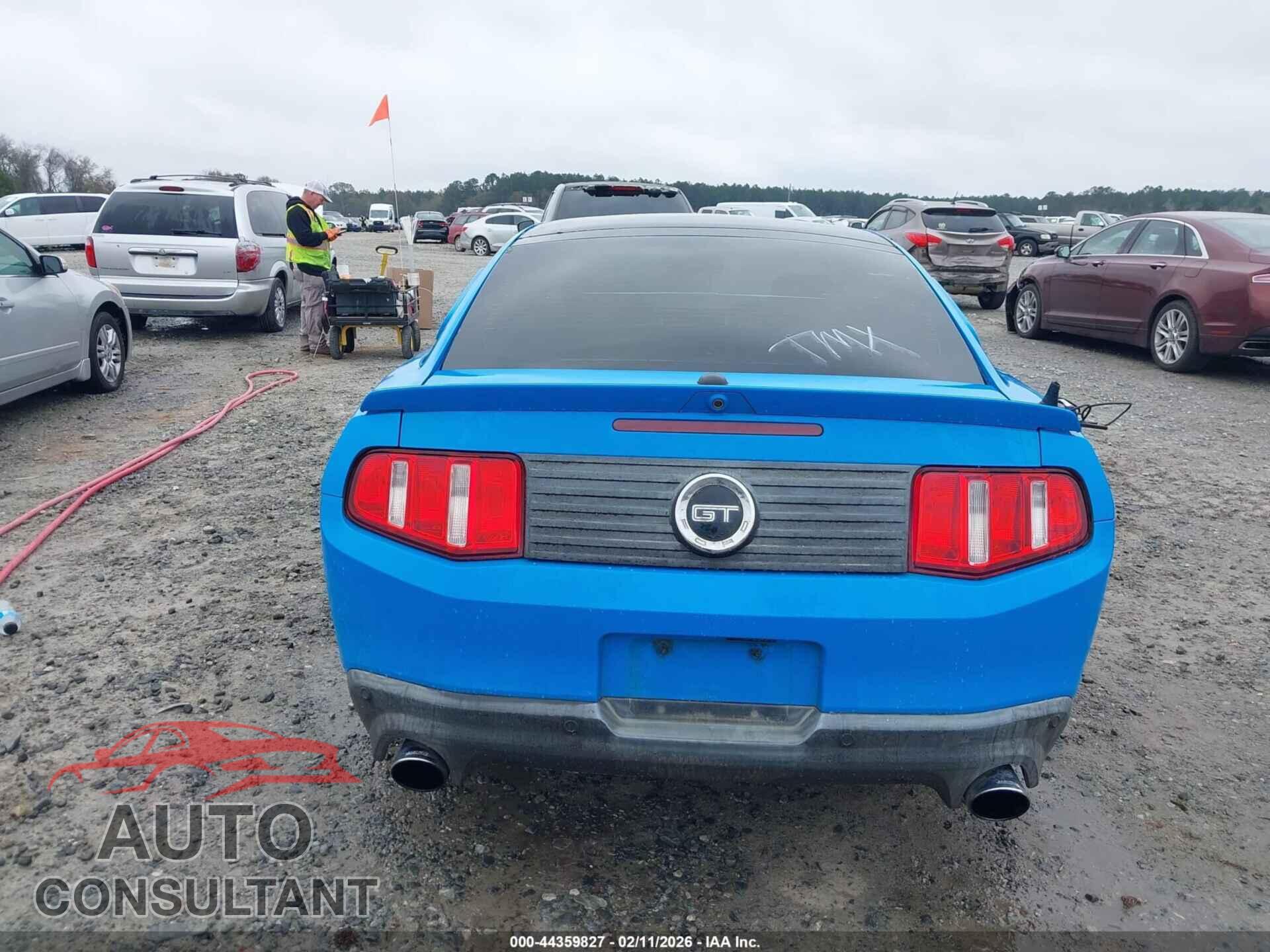 FORD MUSTANG 2012 - 1ZVBP8CF7C5241870