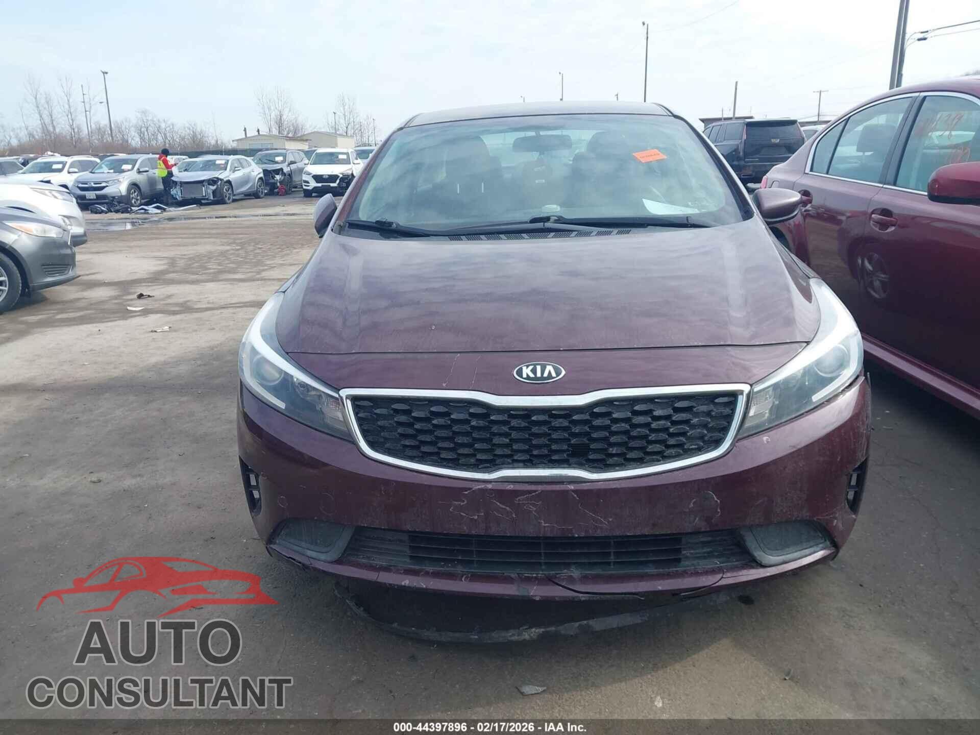 KIA FORTE 2017 - 3KPFK4A78HE072462