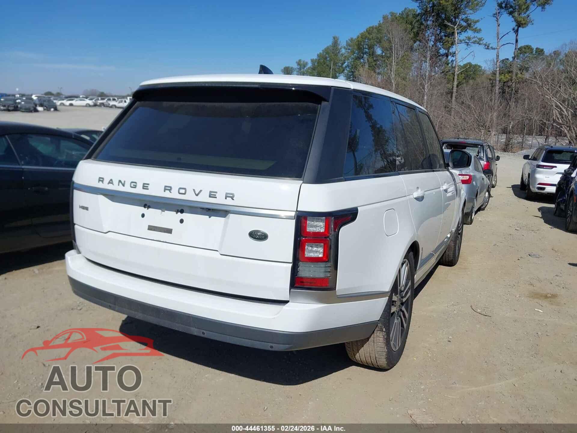 LAND ROVER RANGE ROVER 2017 - SALGS2FV3HA334626