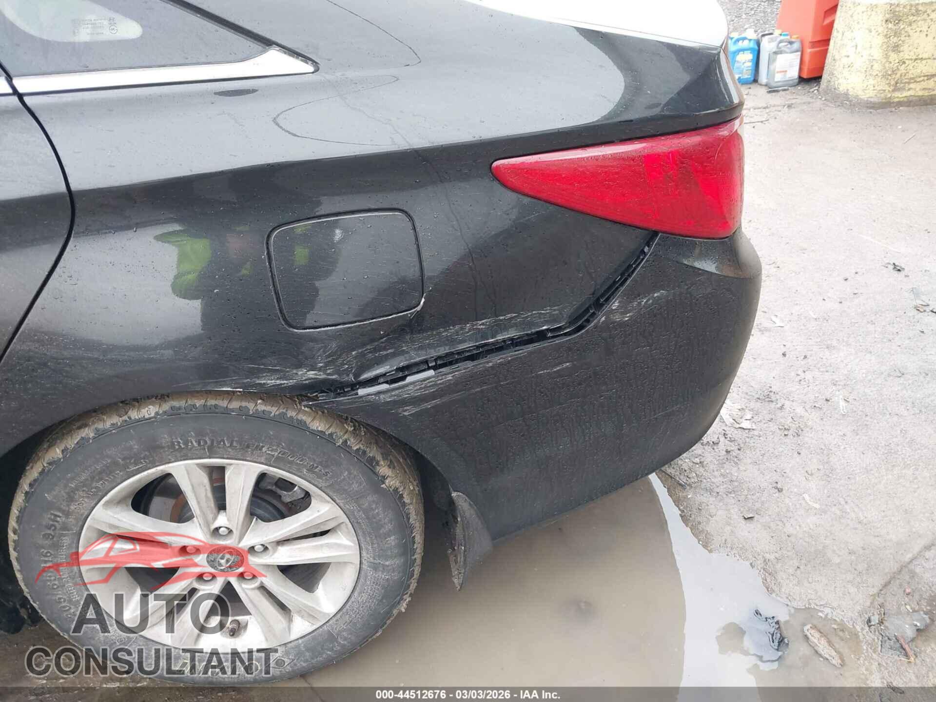 HYUNDAI SONATA 2012 - 5NPEB4AC5CH430940