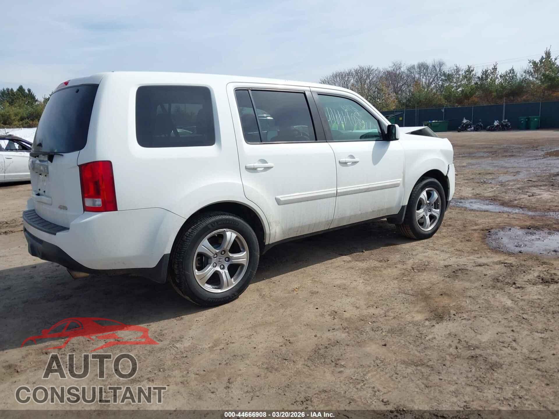 HONDA PILOT 2014 - 5FNYF4H58EB019350