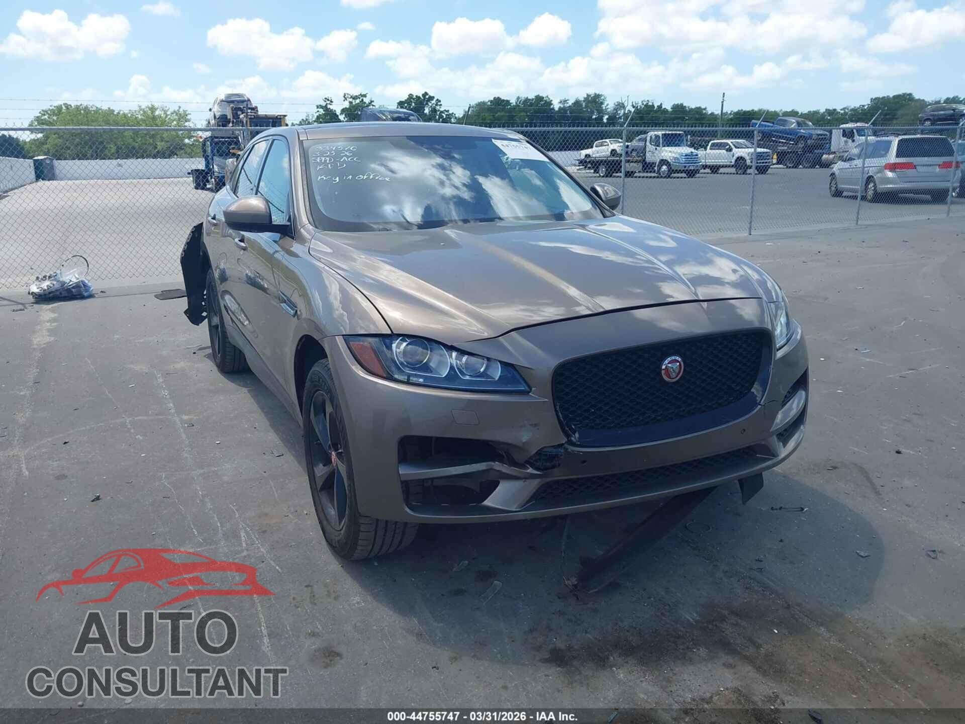 JAGUAR F-PACE 2017 - SADCJ2BV5HA497944