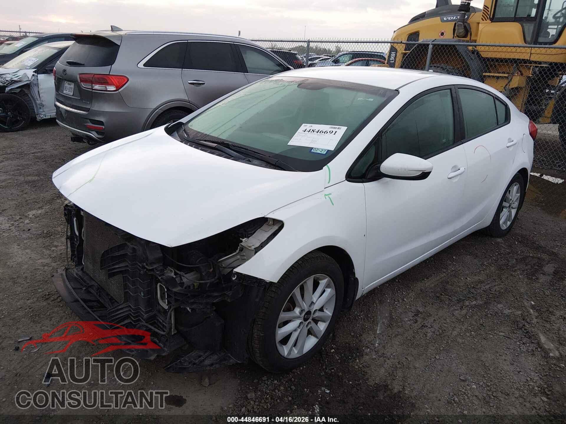 KIA FORTE 2017 - 3KPFL4A7XHE069785