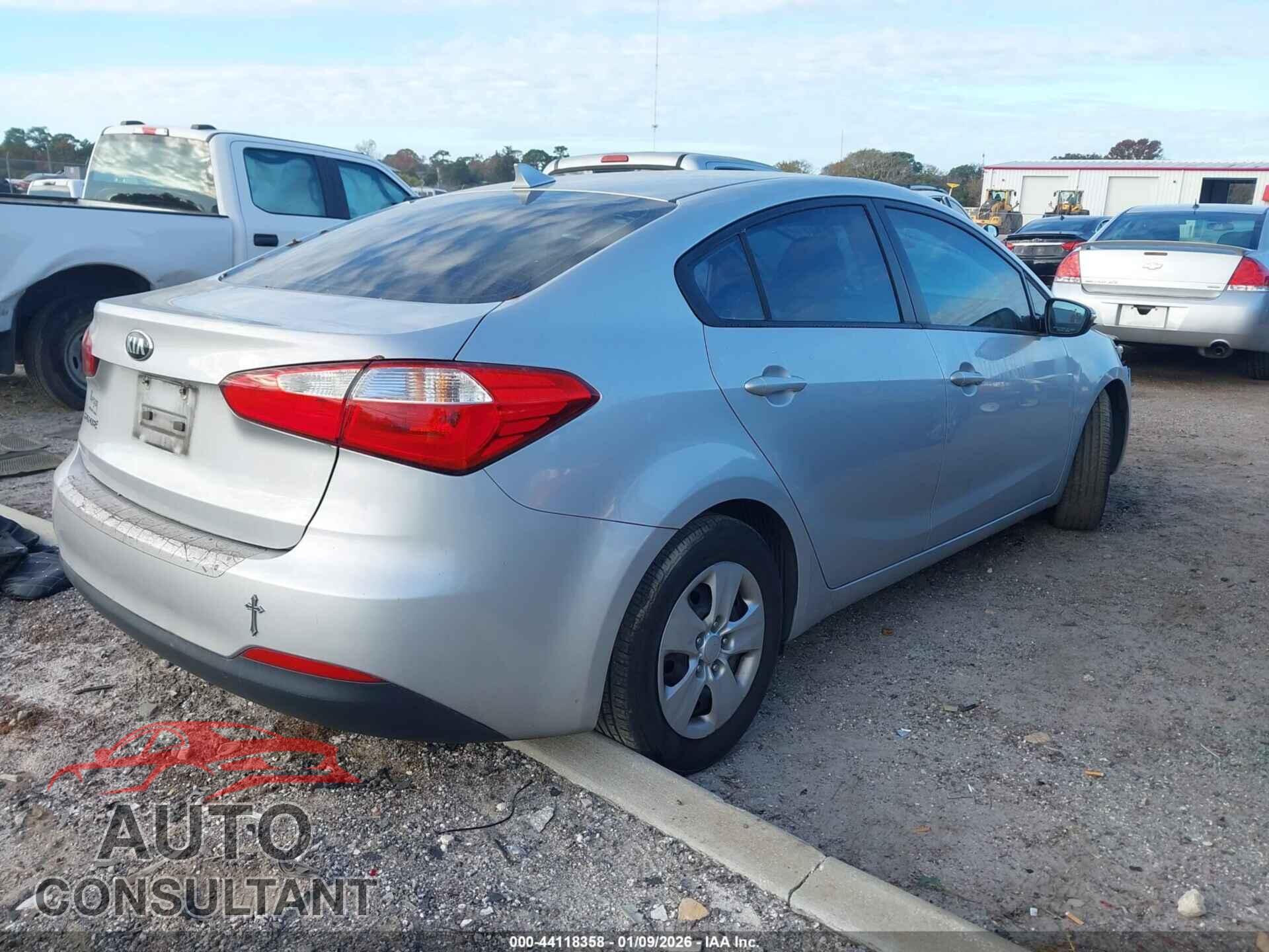 KIA FORTE 2015 - KNAFX4A61F5376571