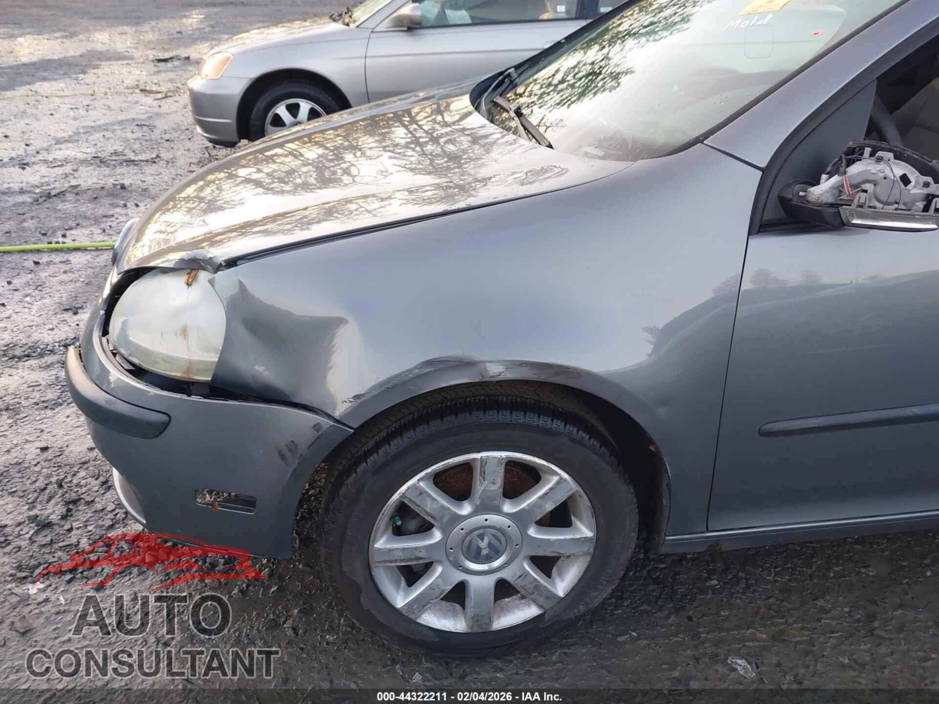 VOLKSWAGEN RABBIT 2009 - WVWBB71K69W111464