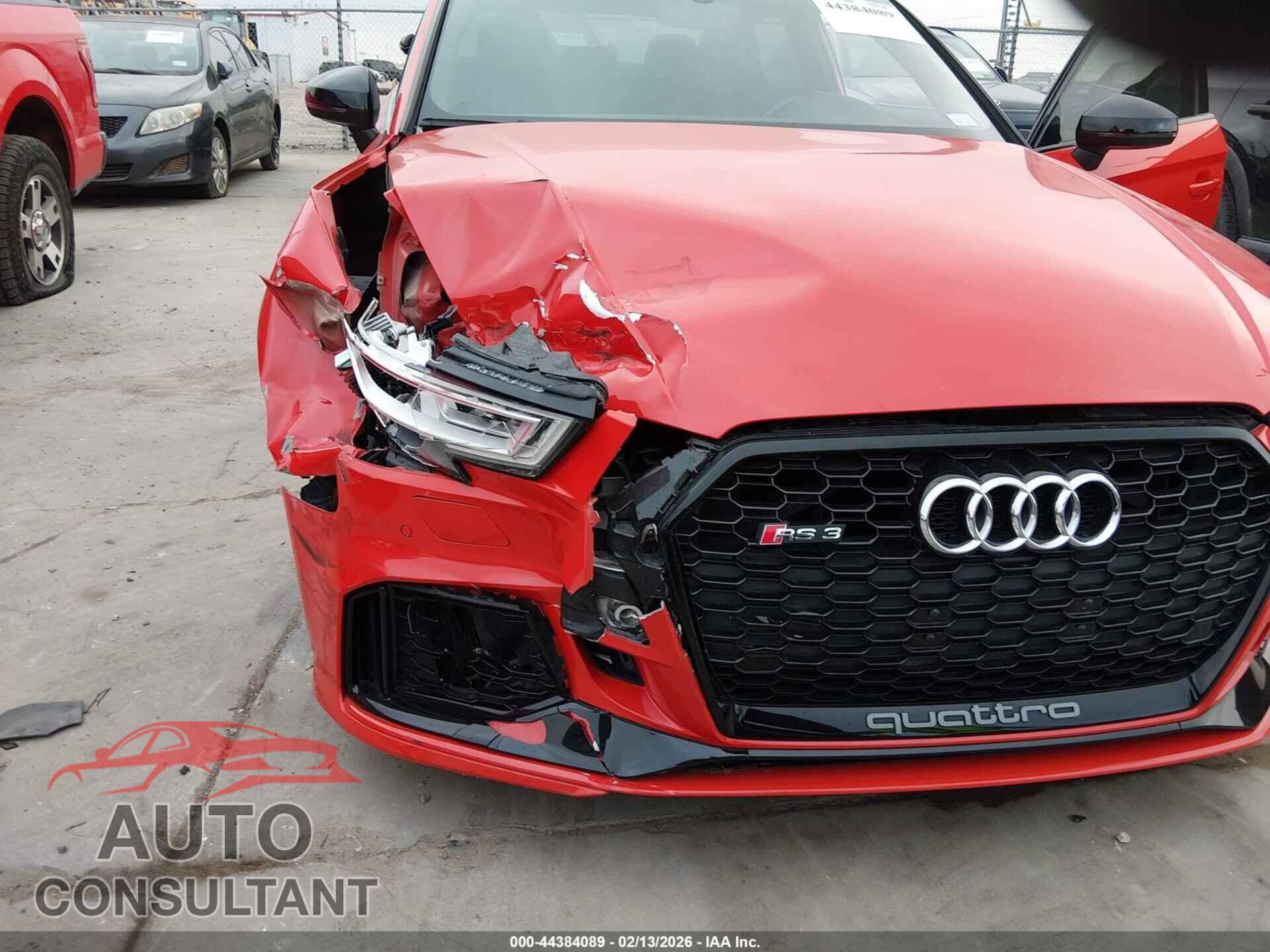 AUDI RS 3 2018 - WUABWGFF8J1905483
