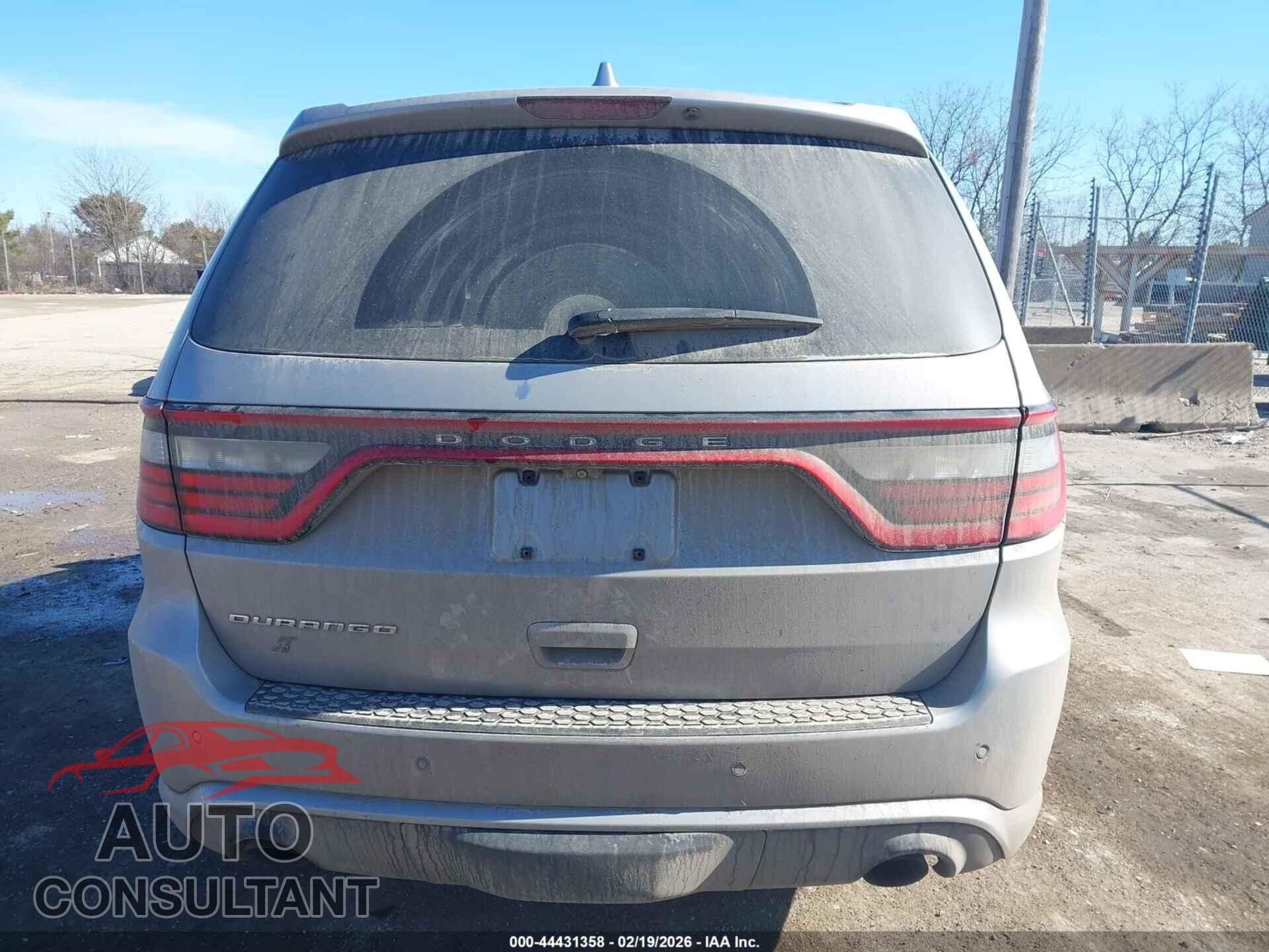DODGE DURANGO 2018 - 1C4SDJGJ9JC201669
