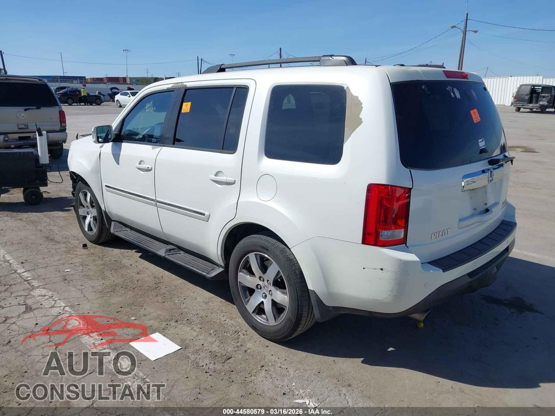 HONDA PILOT 2012 - 5FNYF3H95CB024760
